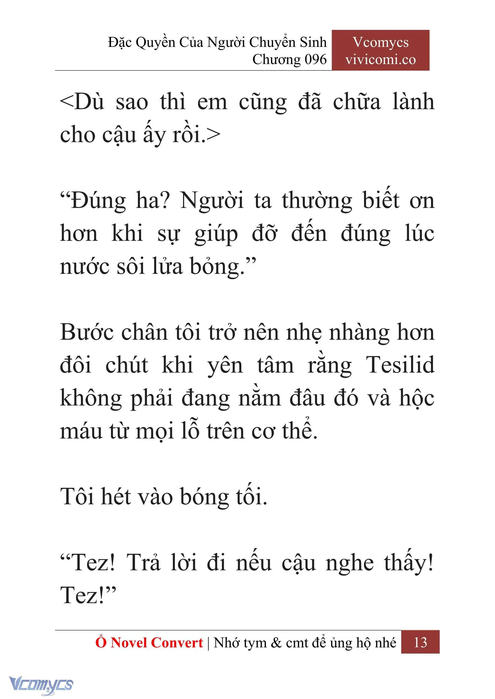 [Novel] Đặc Quyền Của Người Chuyển Sinh Chapter 96 - Trang 16