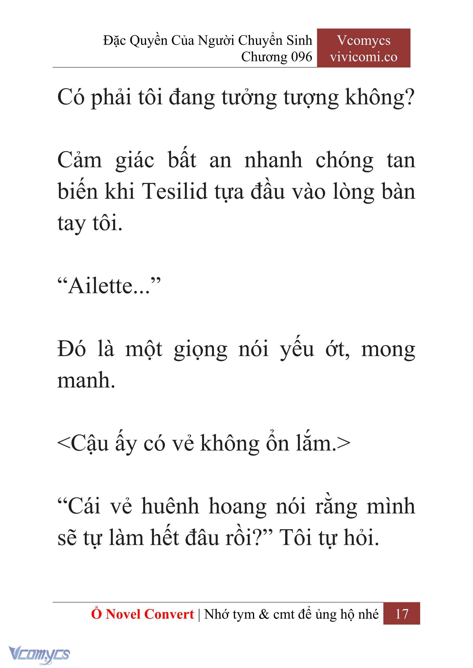 [Novel] Đặc Quyền Của Người Chuyển Sinh Chapter 96 - Trang 20