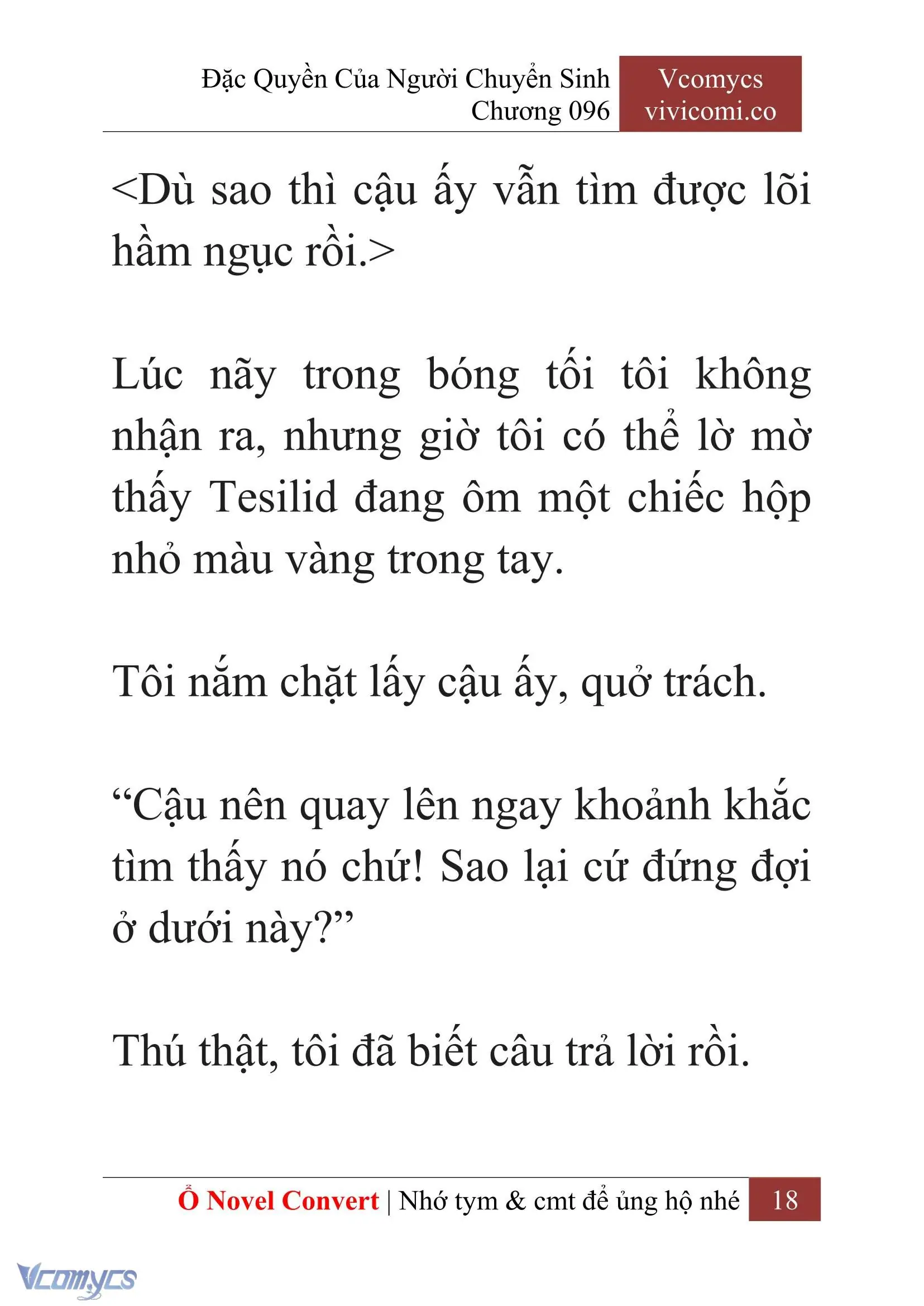 [Novel] Đặc Quyền Của Người Chuyển Sinh Chapter 96 - Trang 21
