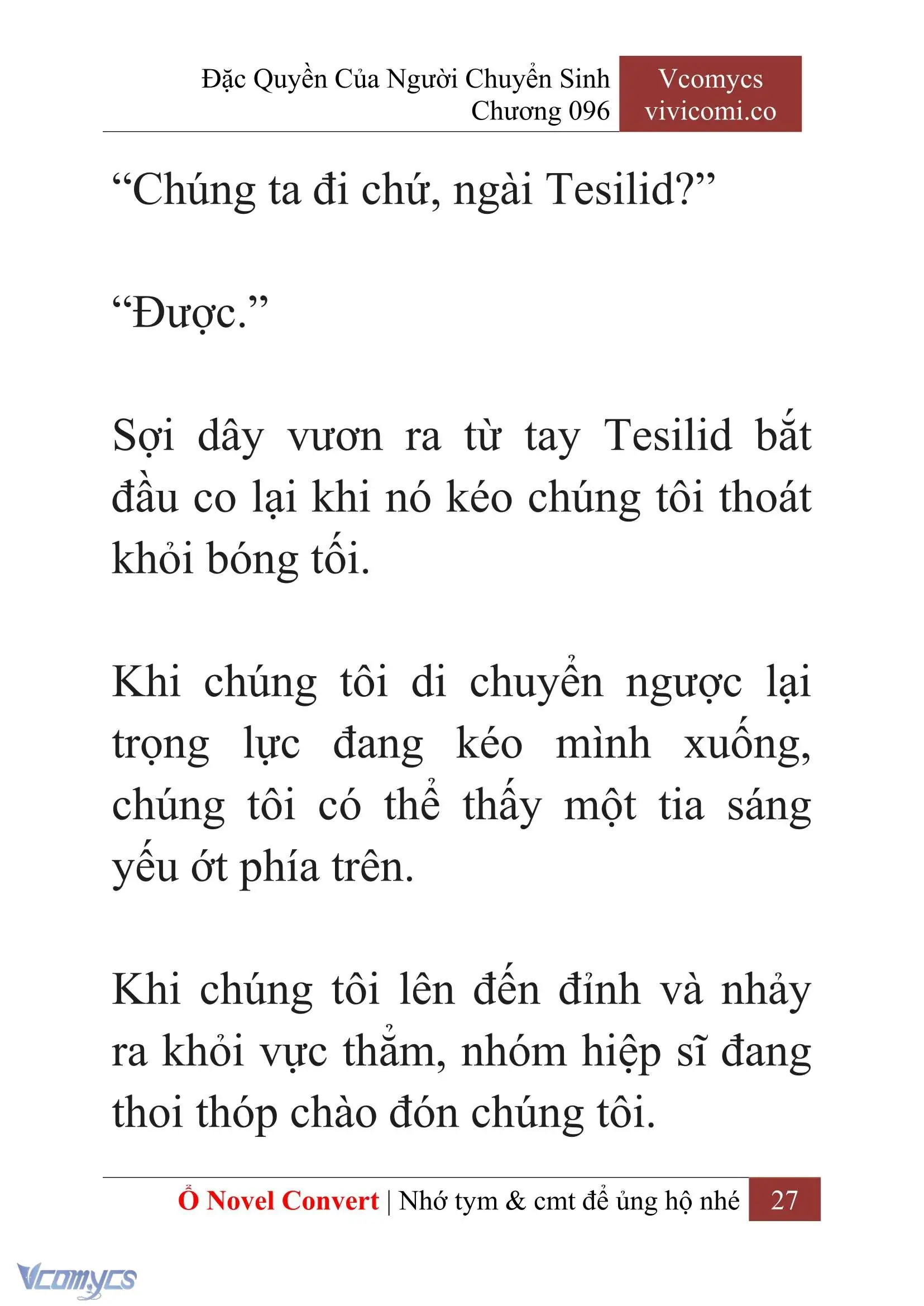 [Novel] Đặc Quyền Của Người Chuyển Sinh Chapter 96 - Trang 30
