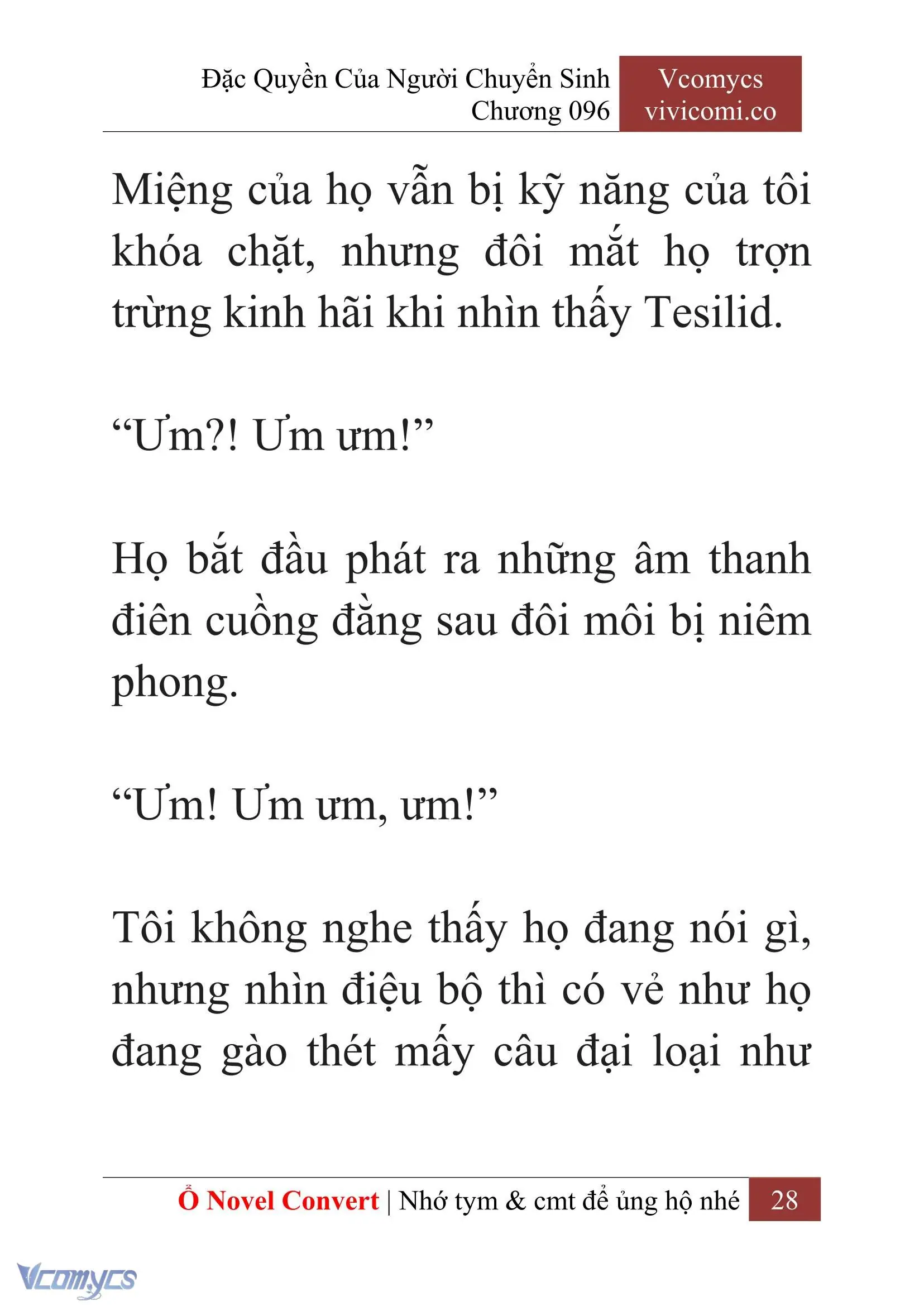 [Novel] Đặc Quyền Của Người Chuyển Sinh Chapter 96 - Trang 31