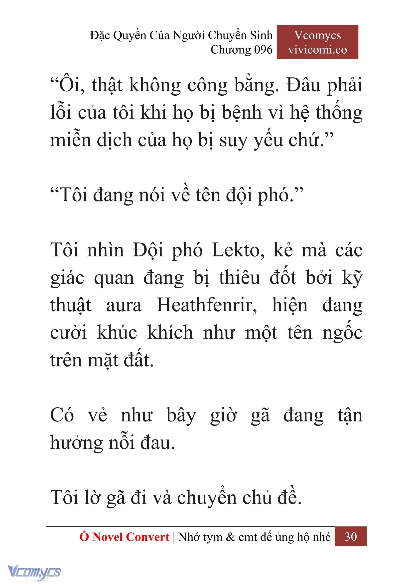 [Novel] Đặc Quyền Của Người Chuyển Sinh Chapter 96 - Trang 33