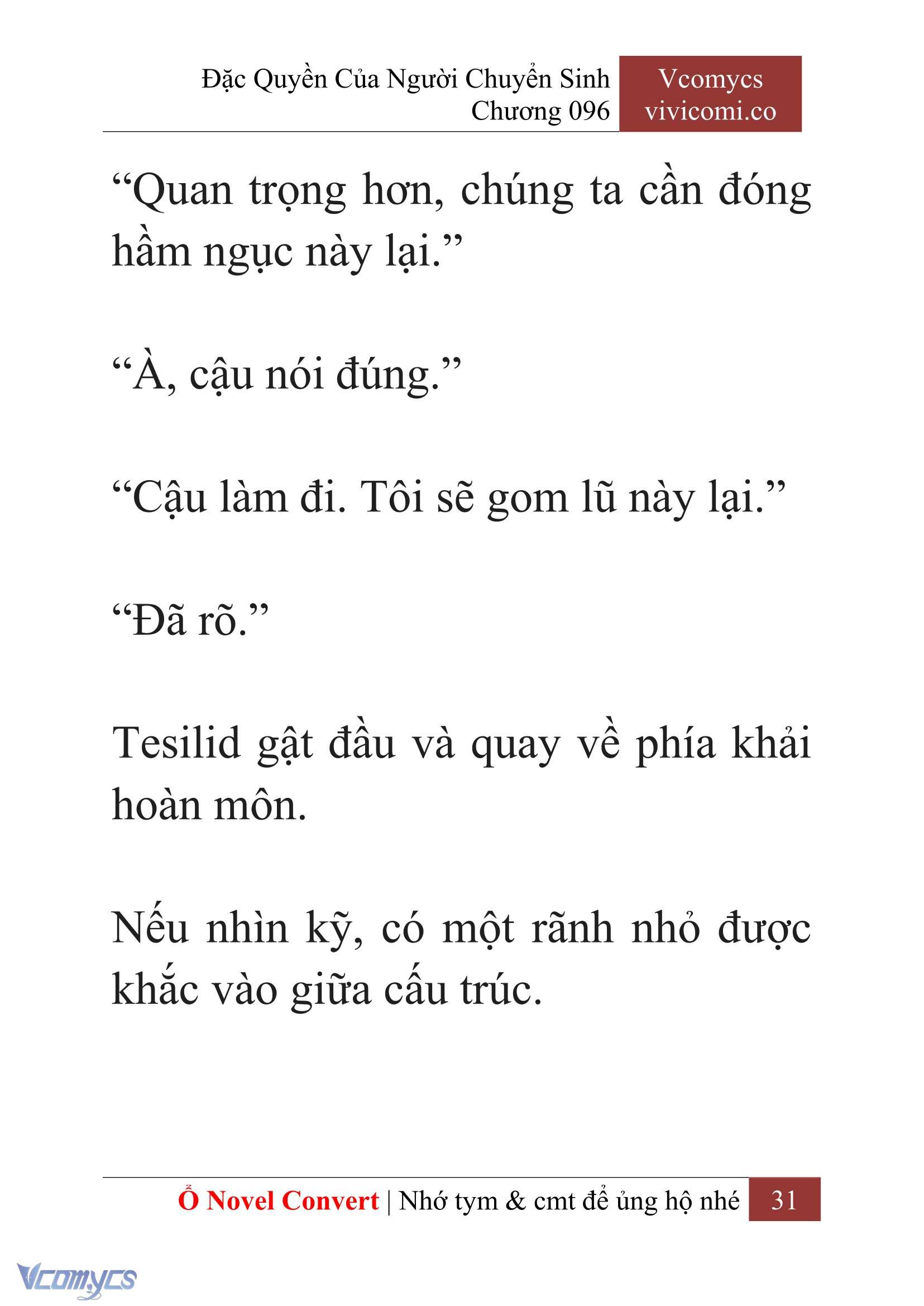 [Novel] Đặc Quyền Của Người Chuyển Sinh Chapter 96 - Trang 34