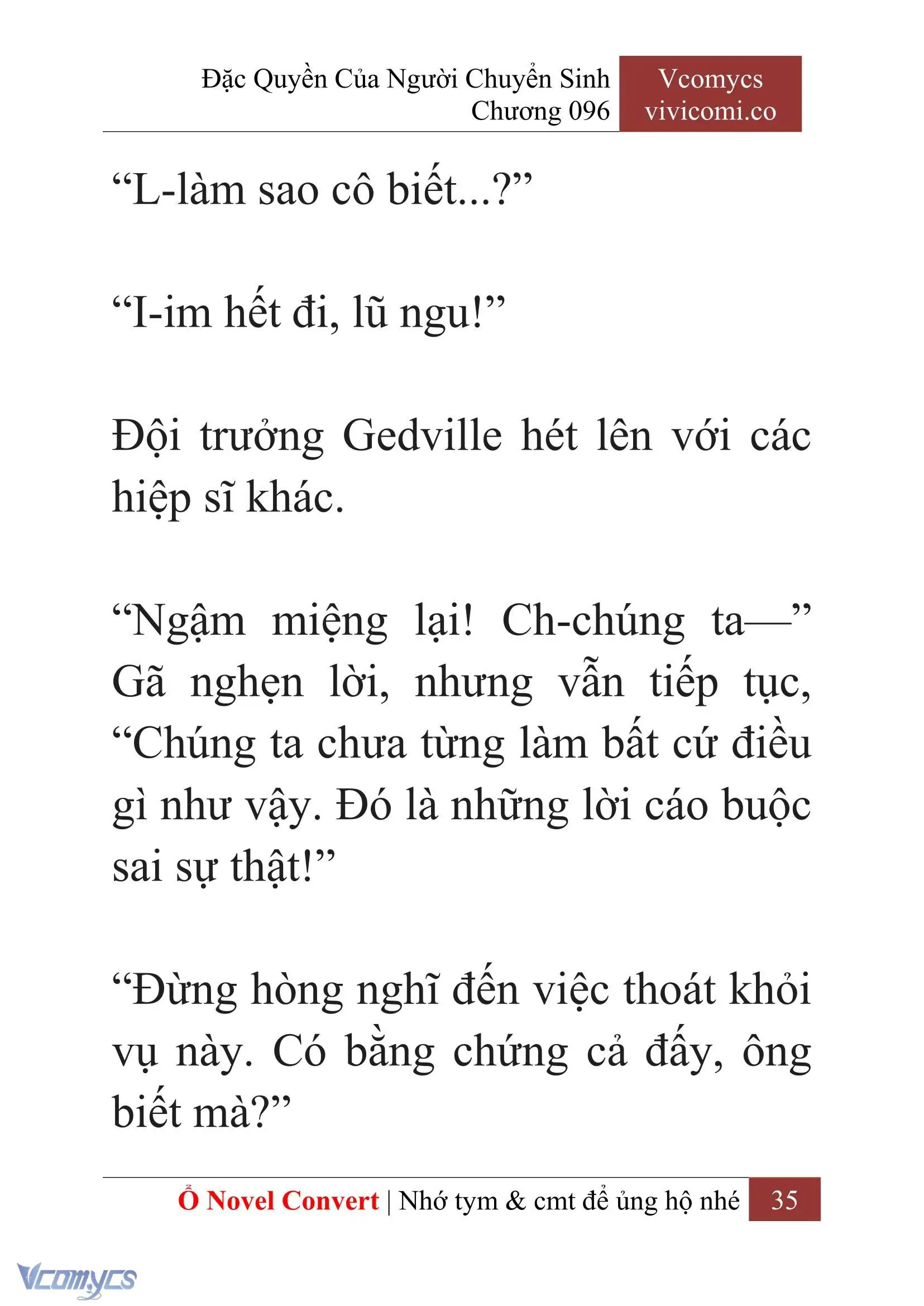 [Novel] Đặc Quyền Của Người Chuyển Sinh Chapter 96 - Trang 38