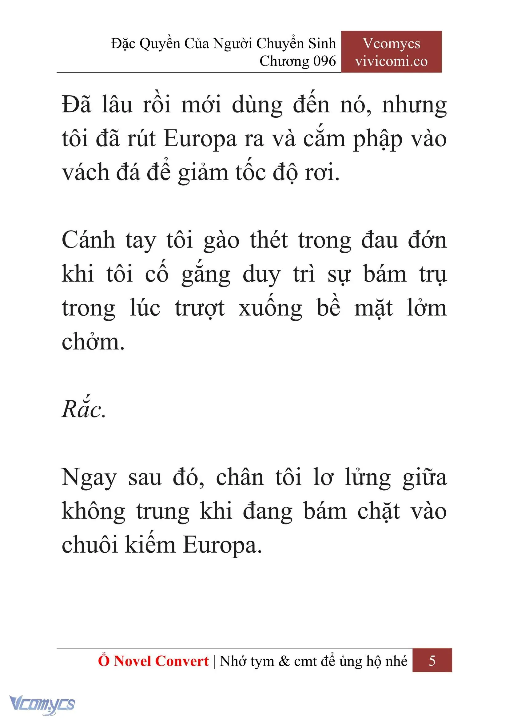 [Novel] Đặc Quyền Của Người Chuyển Sinh Chapter 96 - Trang 8