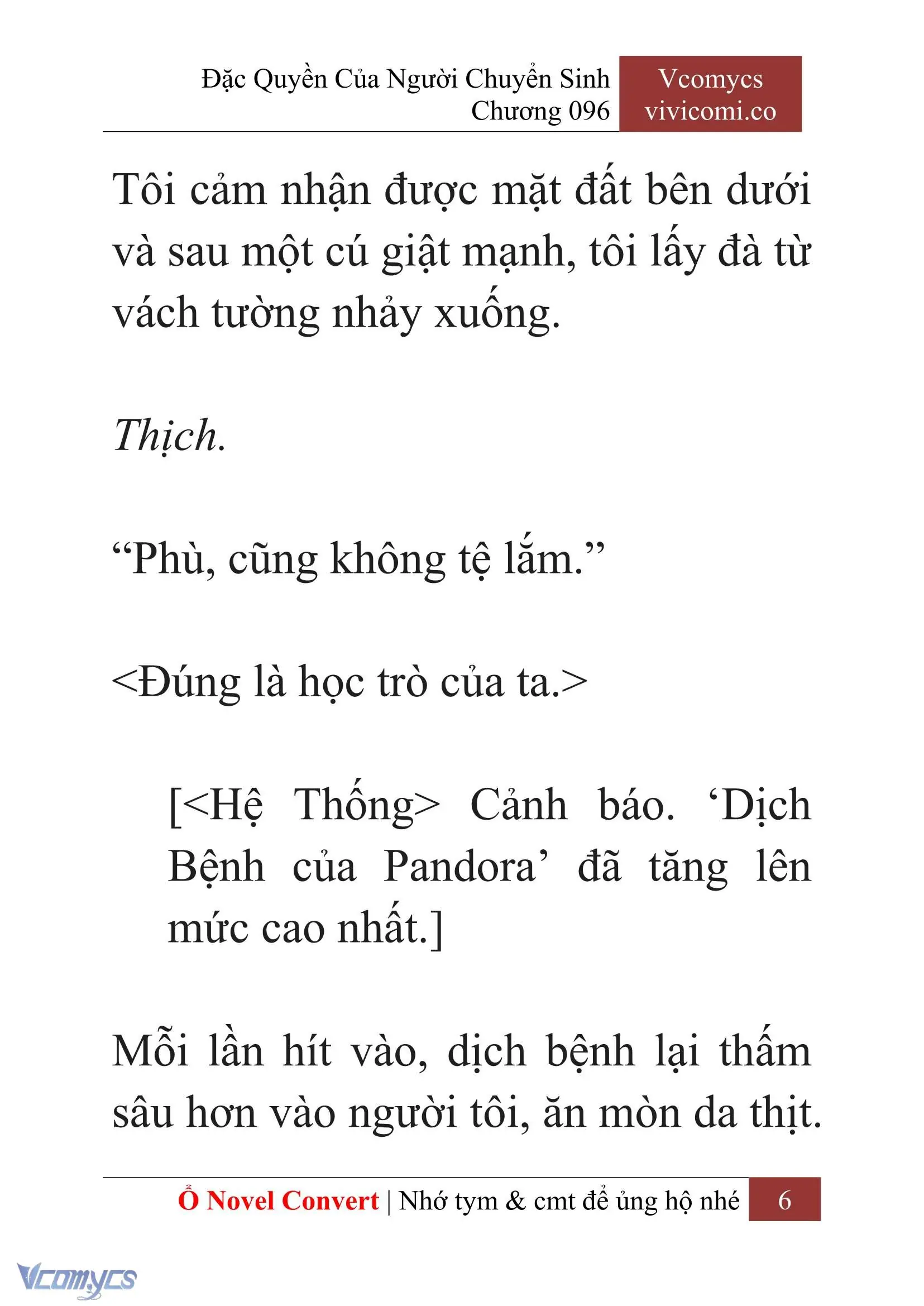 [Novel] Đặc Quyền Của Người Chuyển Sinh Chapter 96 - Trang 9