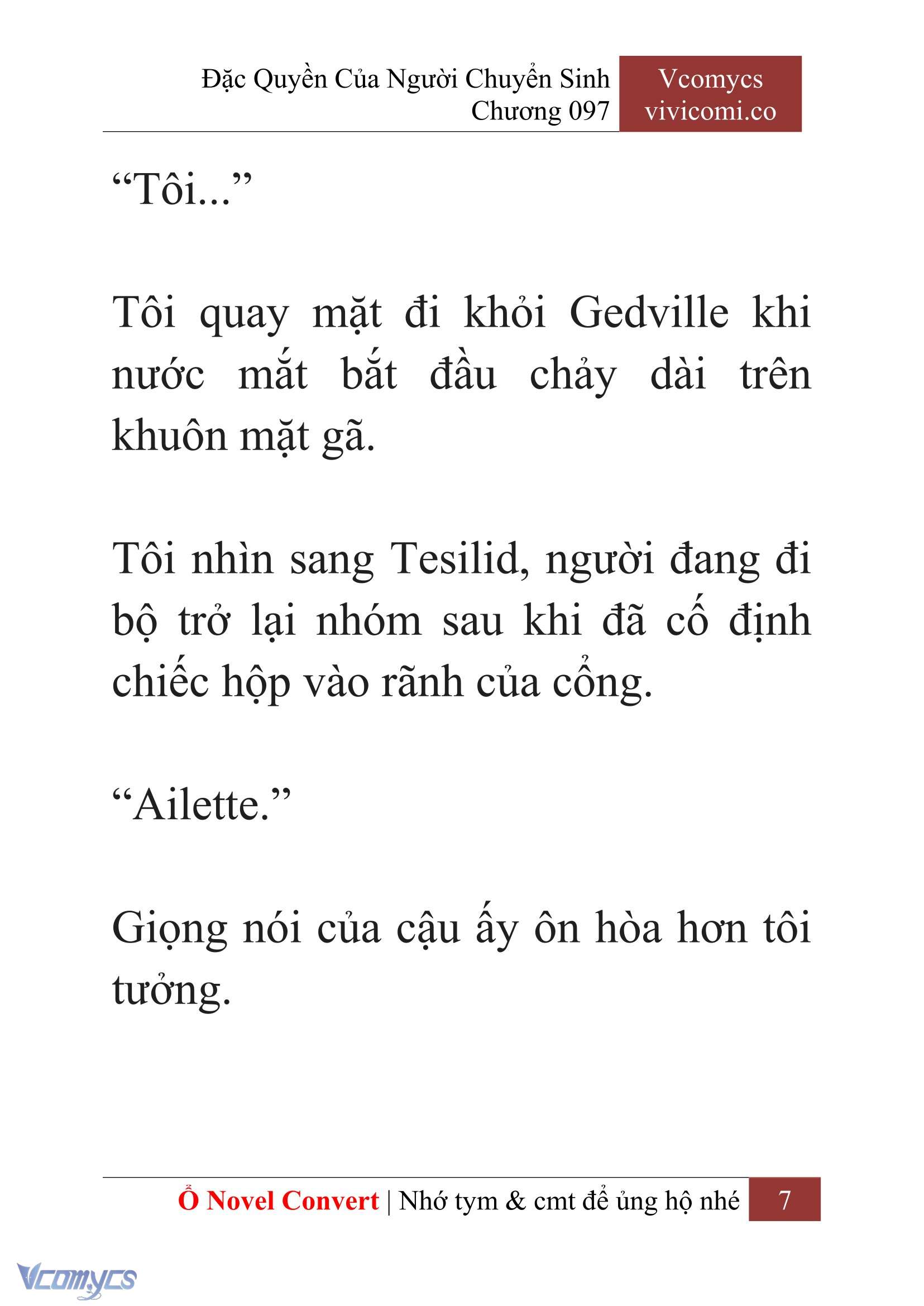 [Novel] Đặc Quyền Của Người Chuyển Sinh Chapter 97 - Trang 10