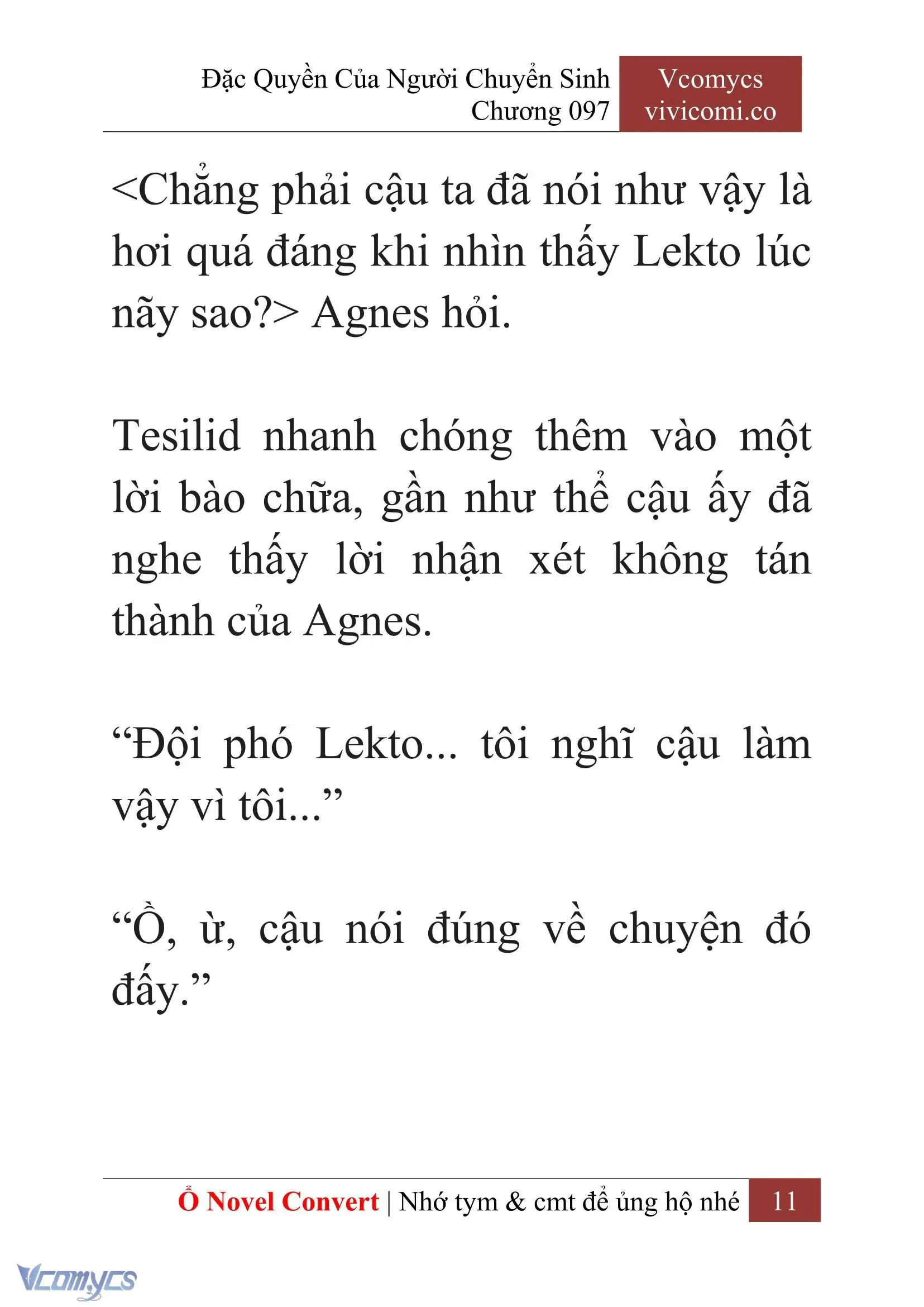 [Novel] Đặc Quyền Của Người Chuyển Sinh Chapter 97 - Trang 14