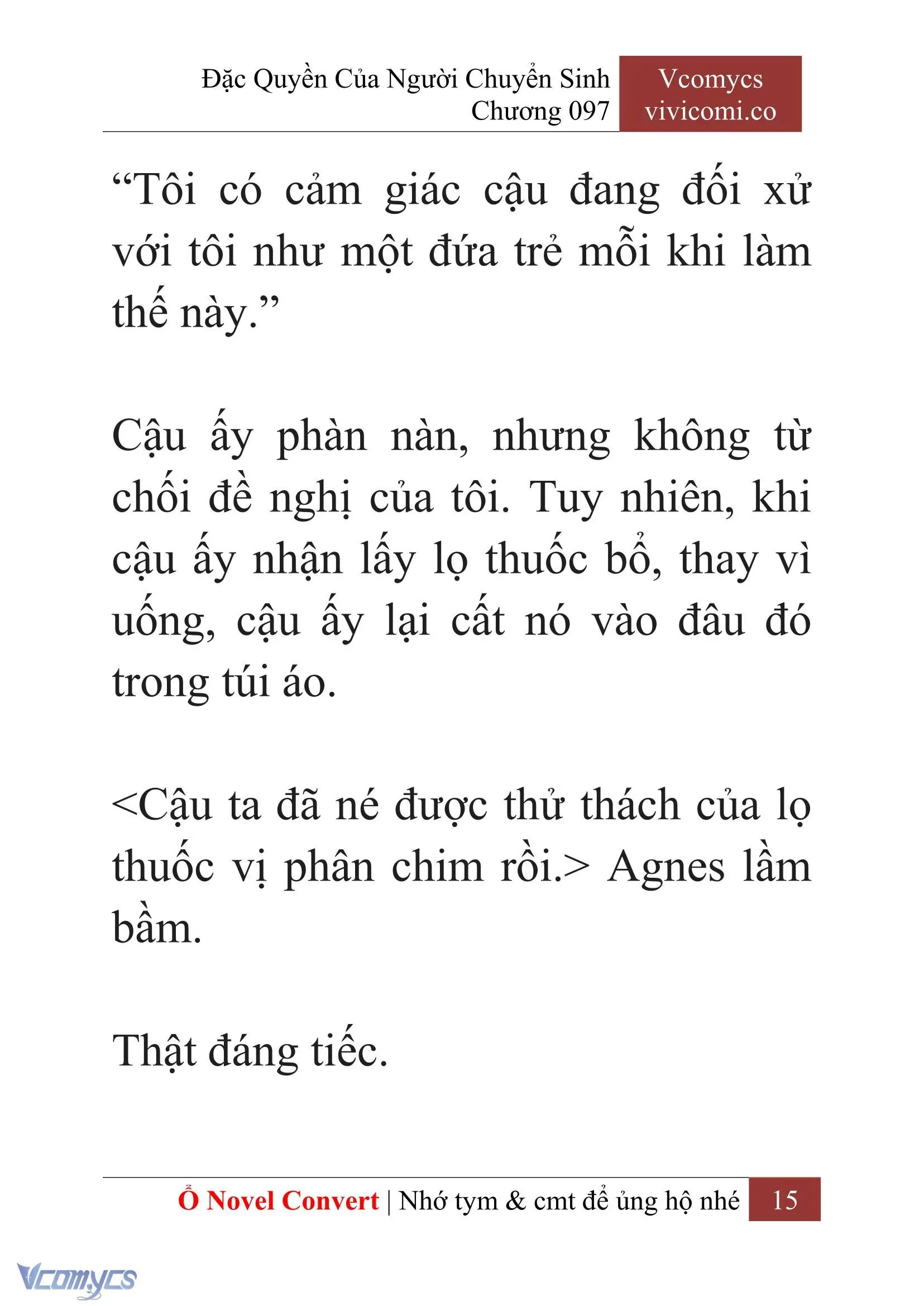 [Novel] Đặc Quyền Của Người Chuyển Sinh Chapter 97 - Trang 18