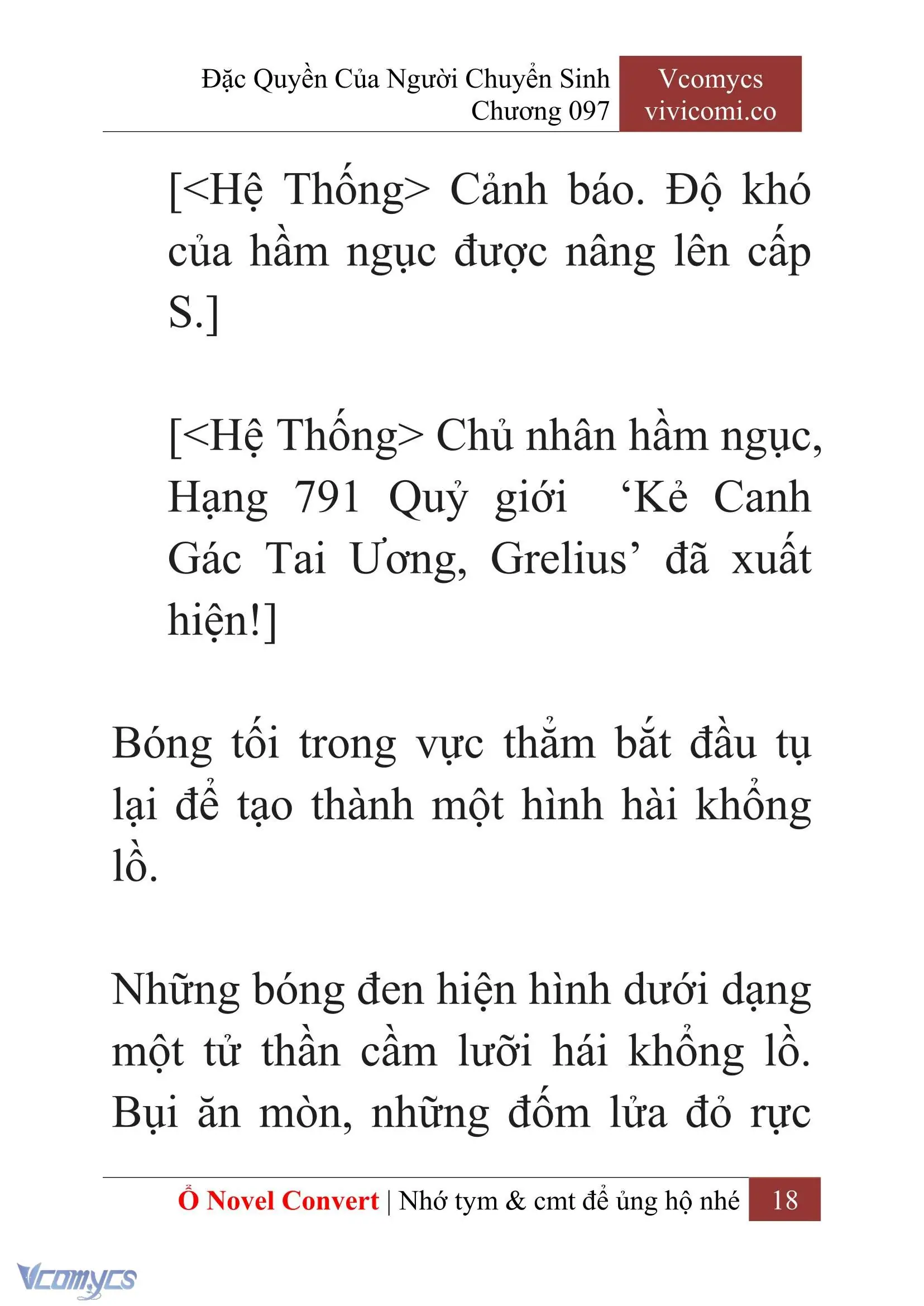 [Novel] Đặc Quyền Của Người Chuyển Sinh Chapter 97 - Trang 21