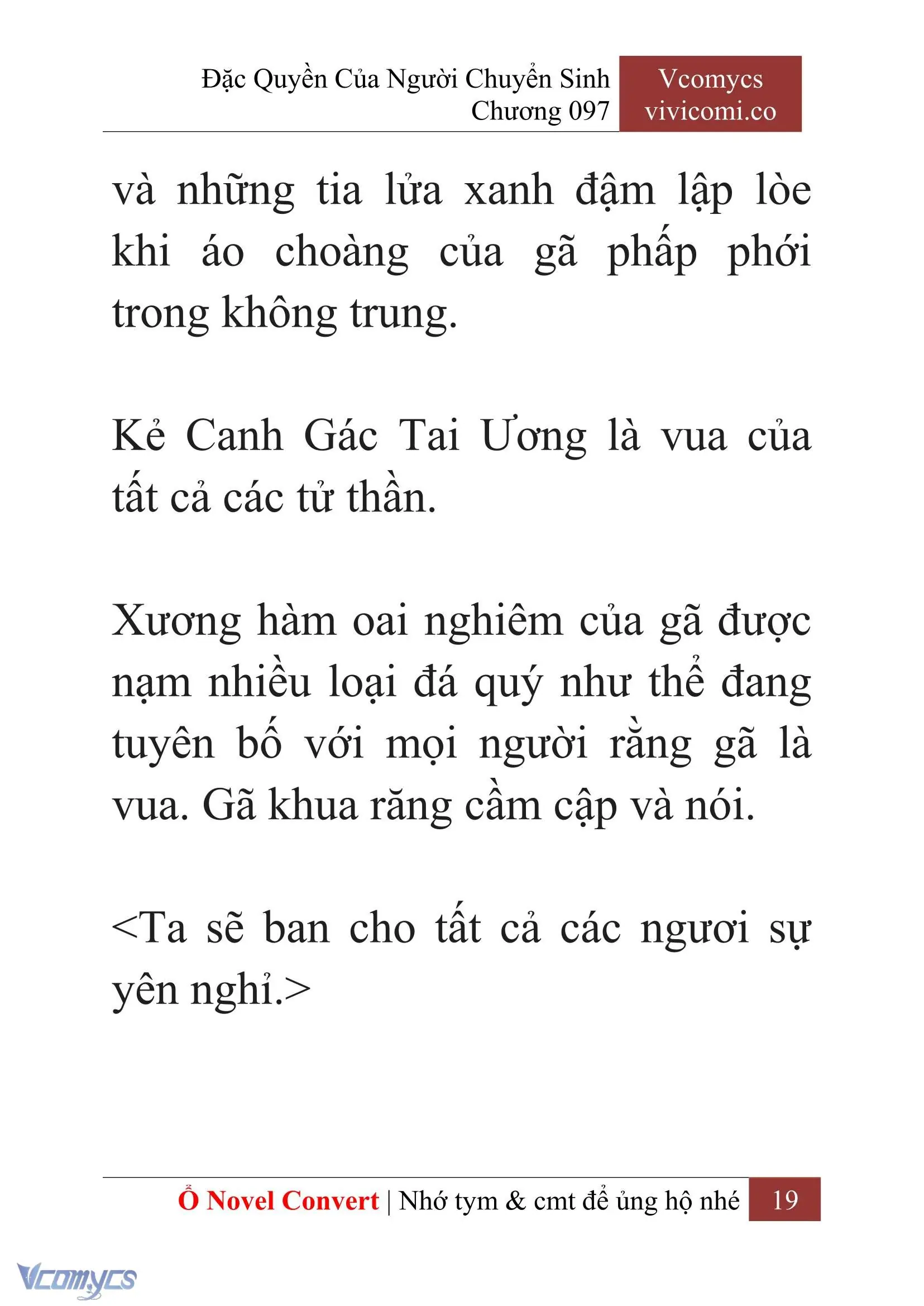 [Novel] Đặc Quyền Của Người Chuyển Sinh Chapter 97 - Trang 22