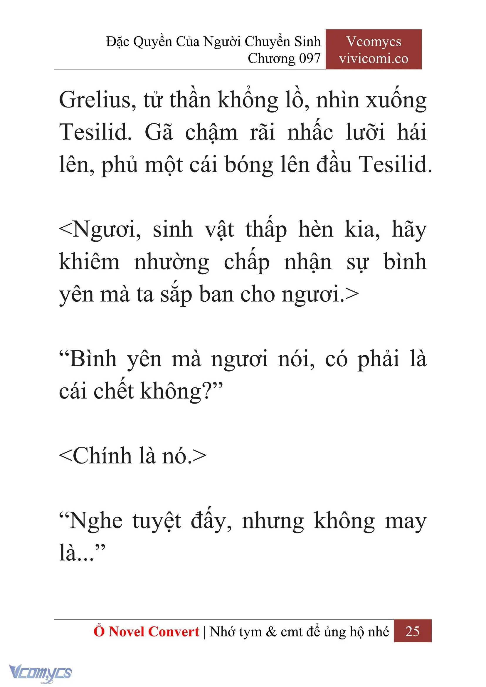 [Novel] Đặc Quyền Của Người Chuyển Sinh Chapter 97 - Trang 28