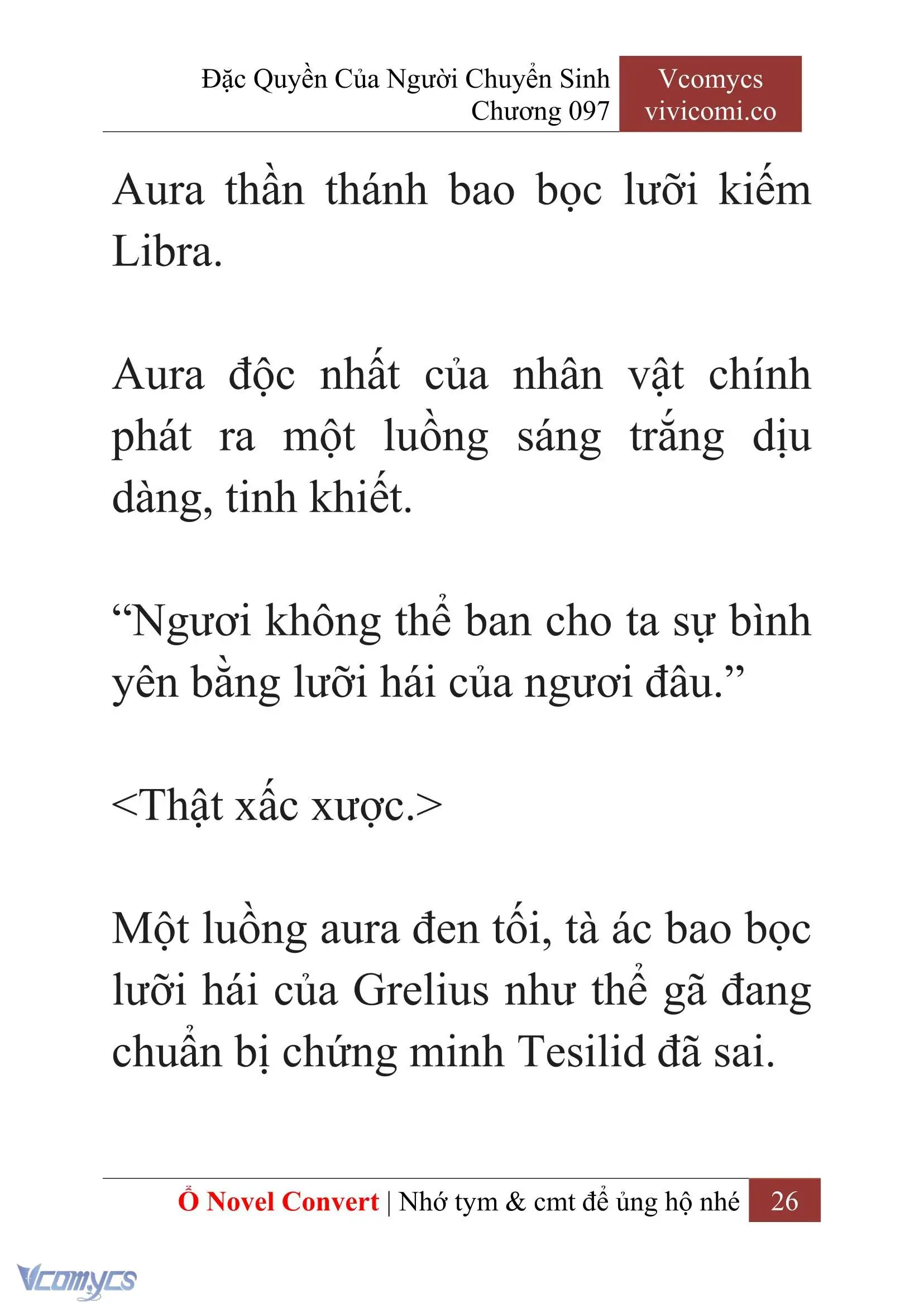 [Novel] Đặc Quyền Của Người Chuyển Sinh Chapter 97 - Trang 29