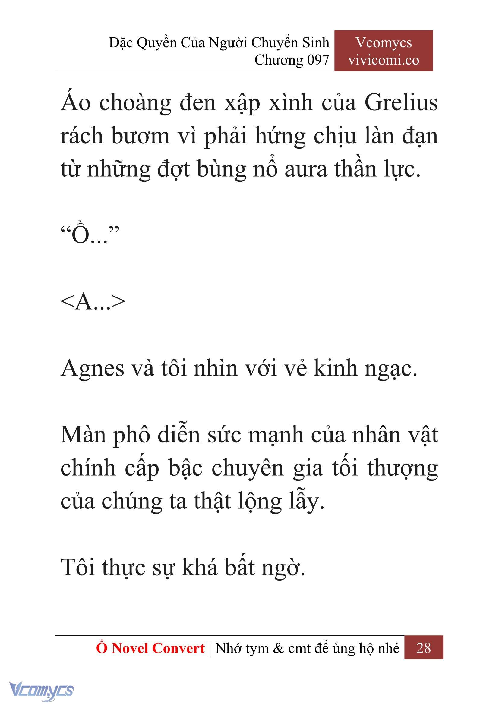 [Novel] Đặc Quyền Của Người Chuyển Sinh Chapter 97 - Trang 31