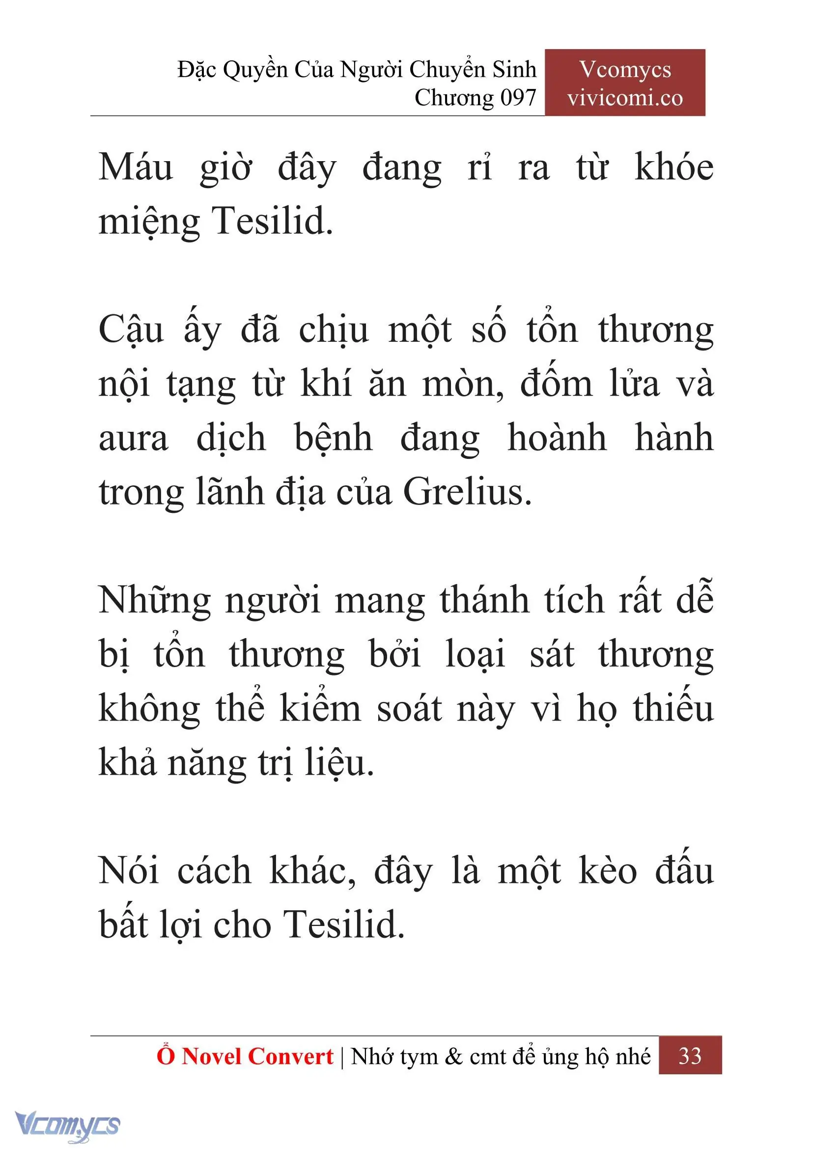 [Novel] Đặc Quyền Của Người Chuyển Sinh Chapter 97 - Trang 36