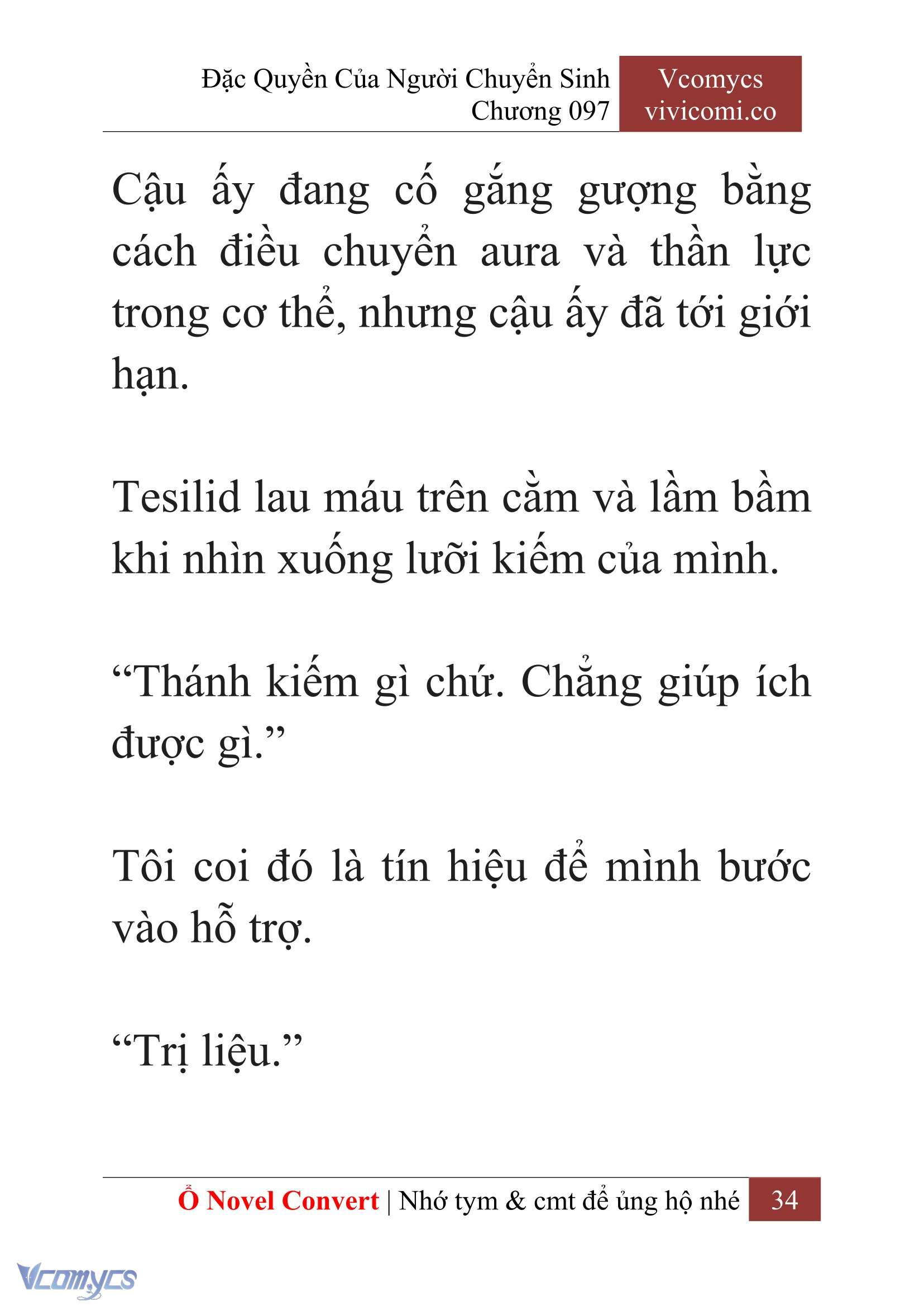 [Novel] Đặc Quyền Của Người Chuyển Sinh Chapter 97 - Trang 37