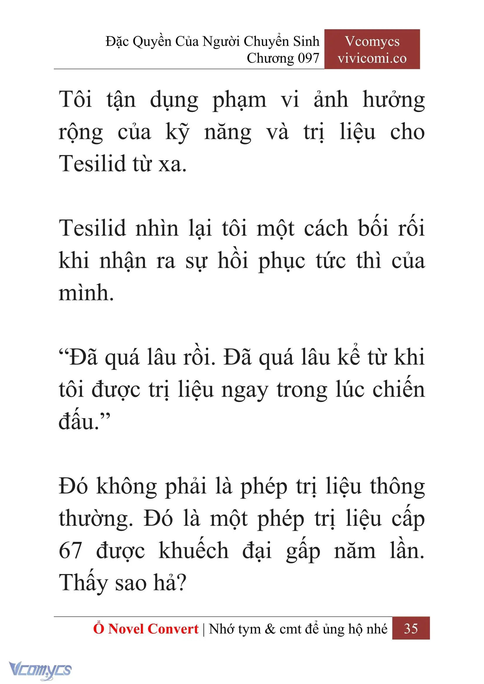 [Novel] Đặc Quyền Của Người Chuyển Sinh Chapter 97 - Trang 38