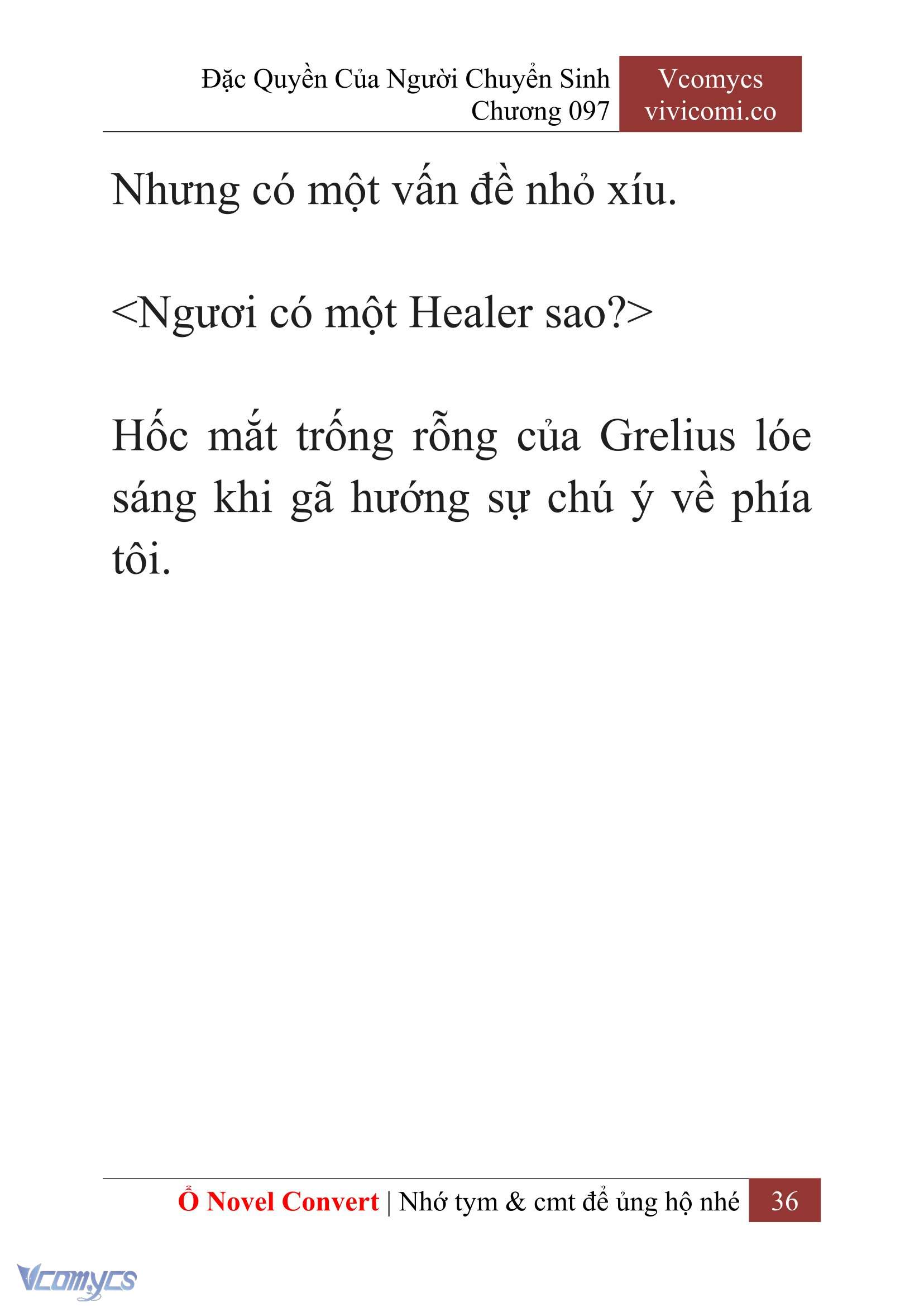 [Novel] Đặc Quyền Của Người Chuyển Sinh Chapter 97 - Trang 39