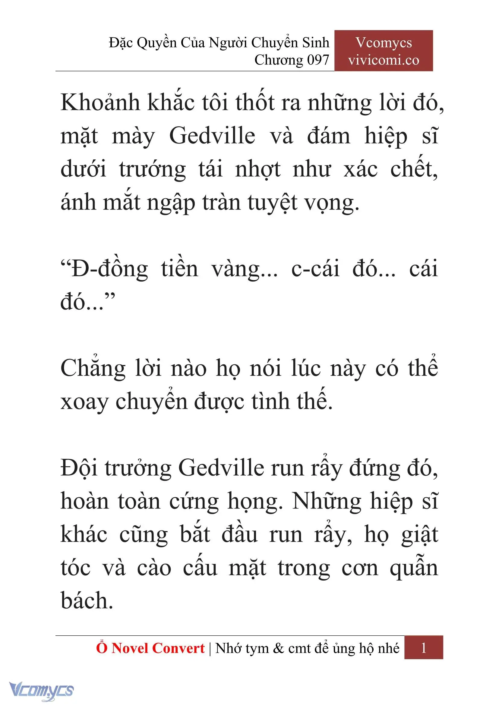 [Novel] Đặc Quyền Của Người Chuyển Sinh Chapter 97 - Trang 4