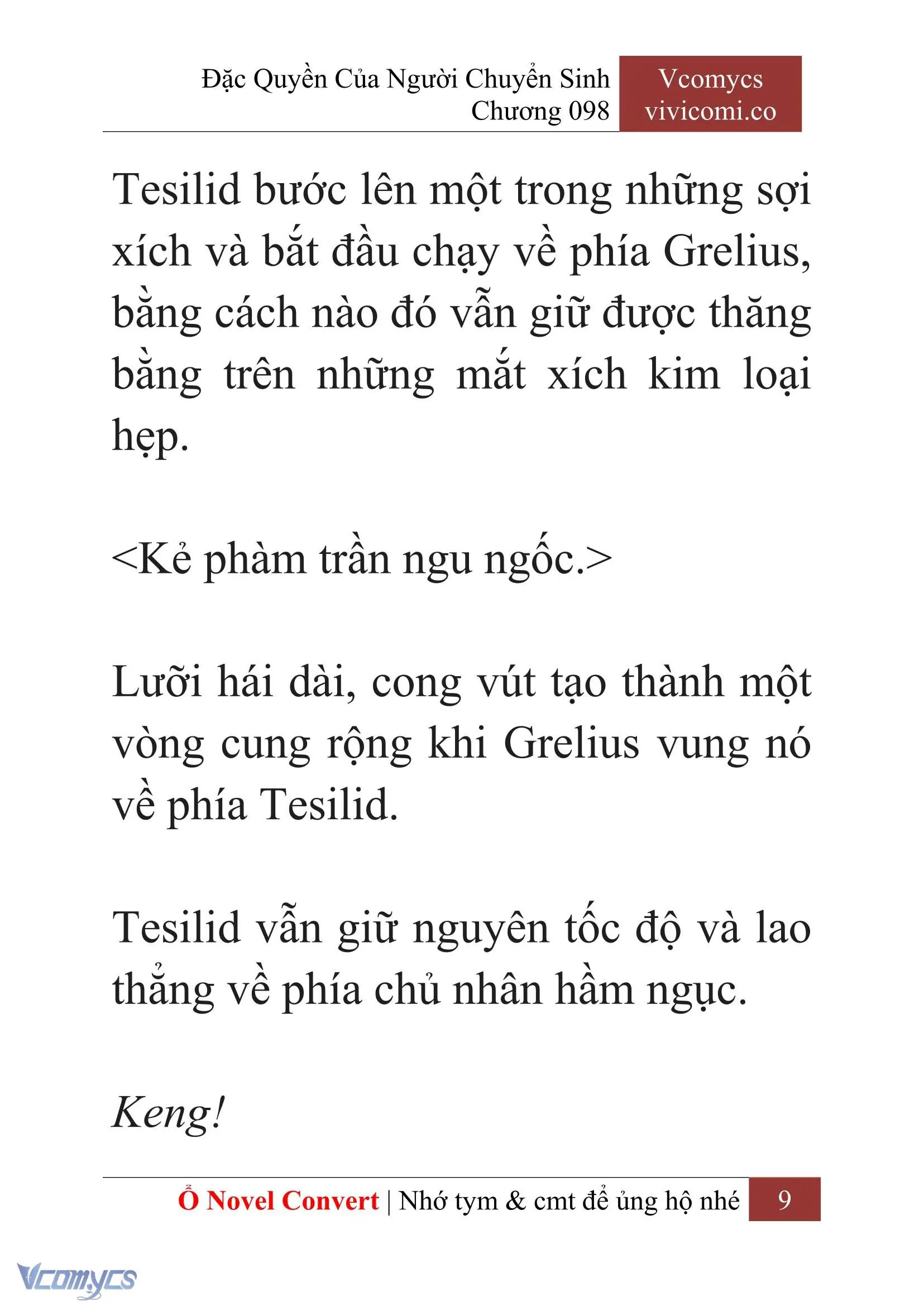 [Novel] Đặc Quyền Của Người Chuyển Sinh Chapter 98 - Trang 12