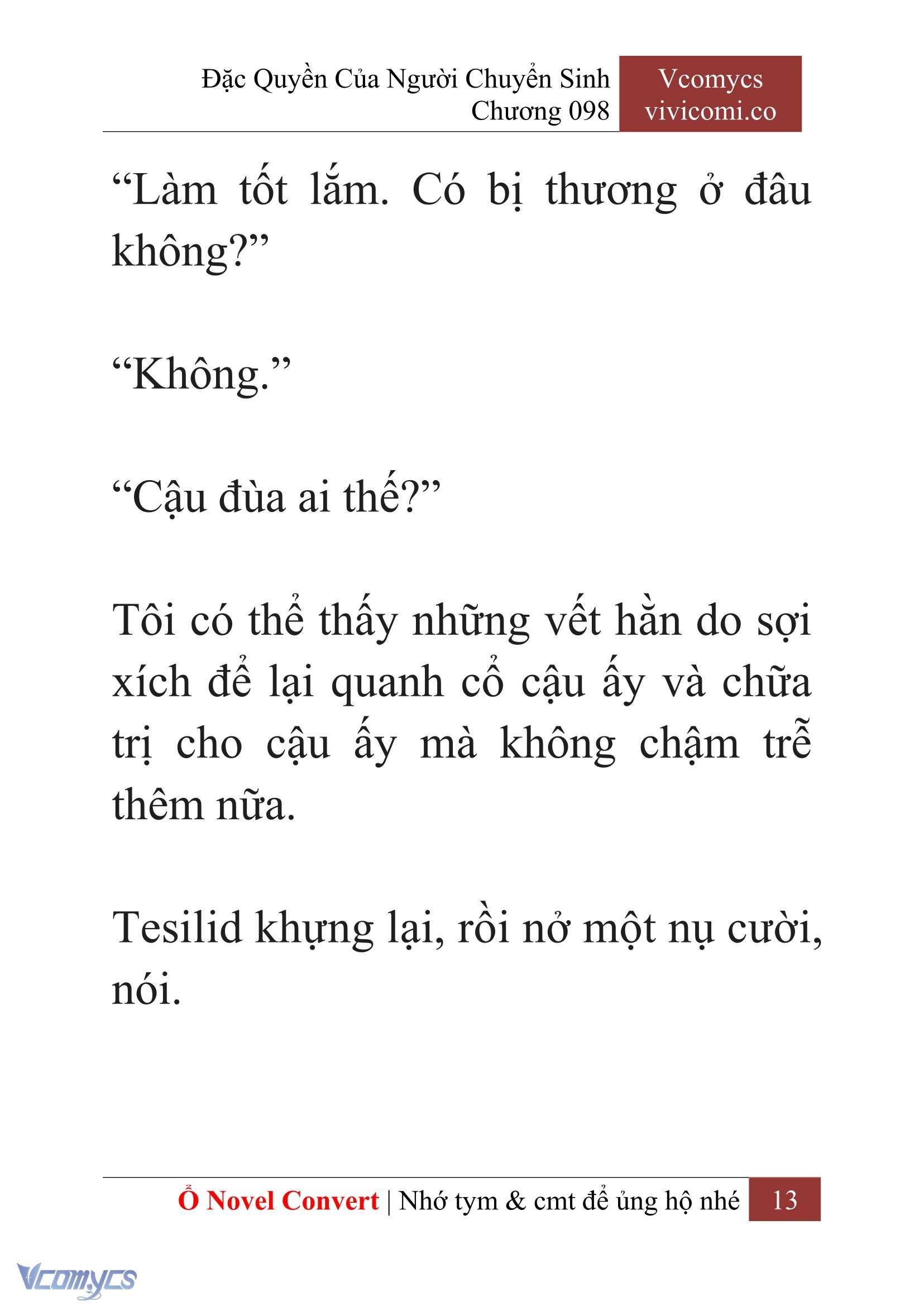 [Novel] Đặc Quyền Của Người Chuyển Sinh Chapter 98 - Trang 16