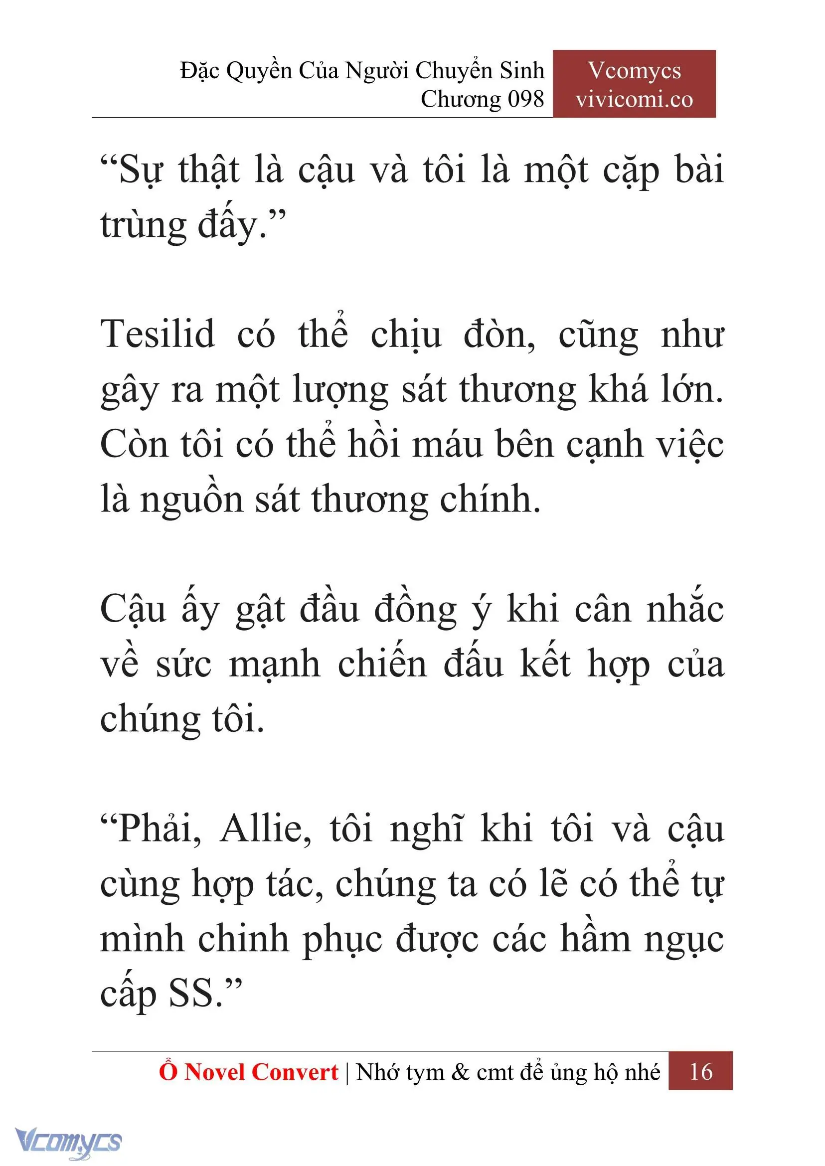 [Novel] Đặc Quyền Của Người Chuyển Sinh Chapter 98 - Trang 19