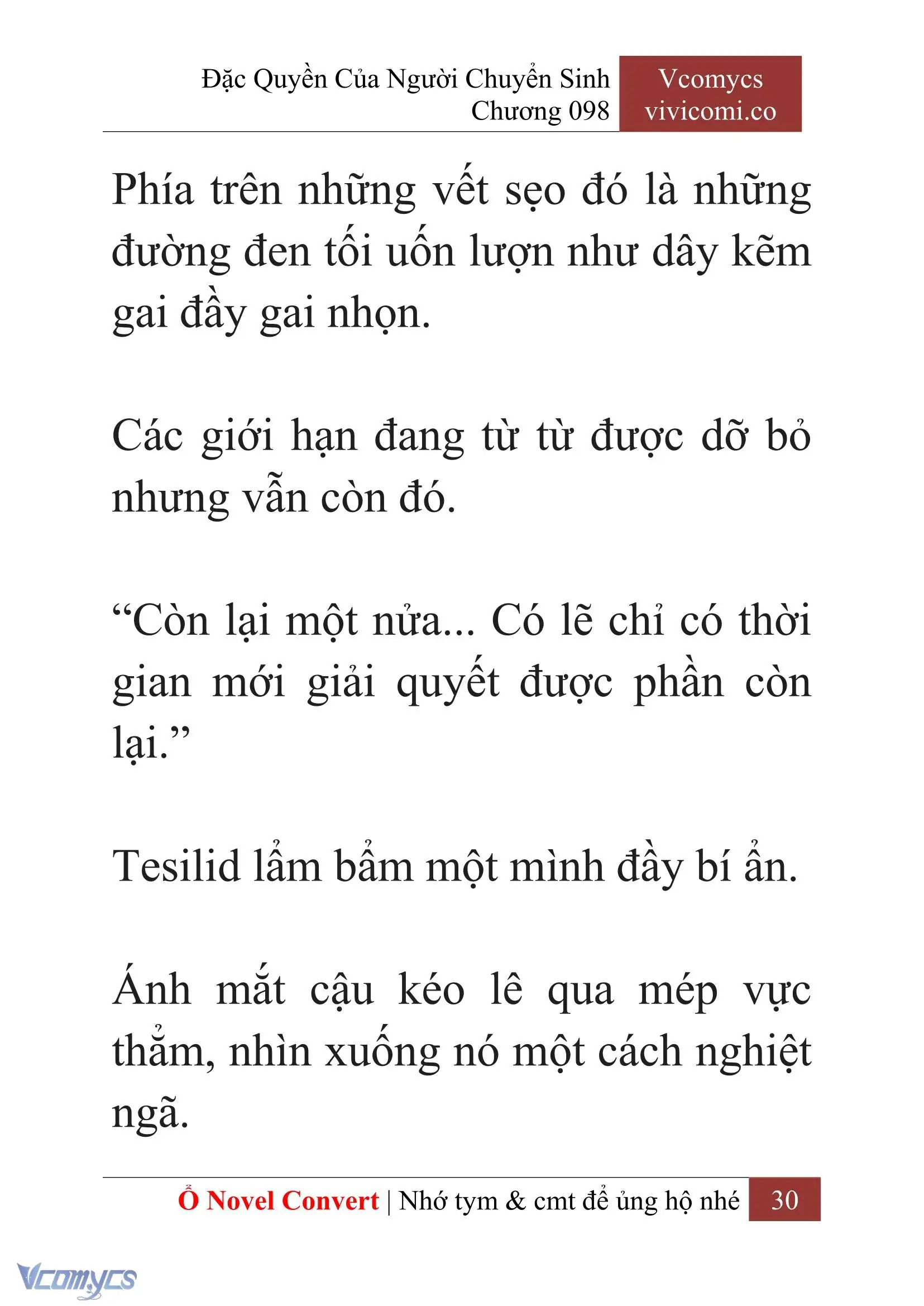 [Novel] Đặc Quyền Của Người Chuyển Sinh Chapter 98 - Trang 33