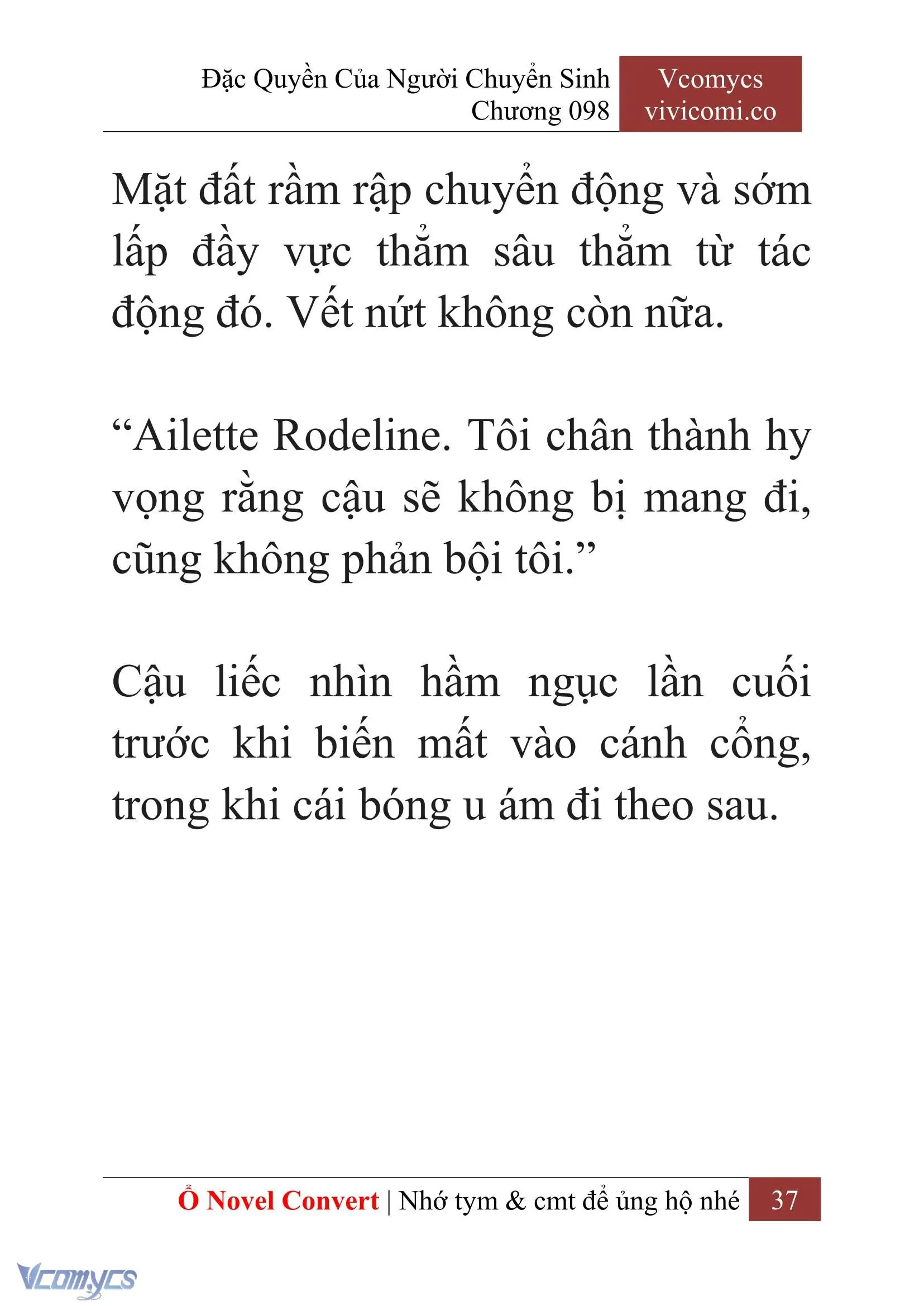 [Novel] Đặc Quyền Của Người Chuyển Sinh Chapter 98 - Trang 40