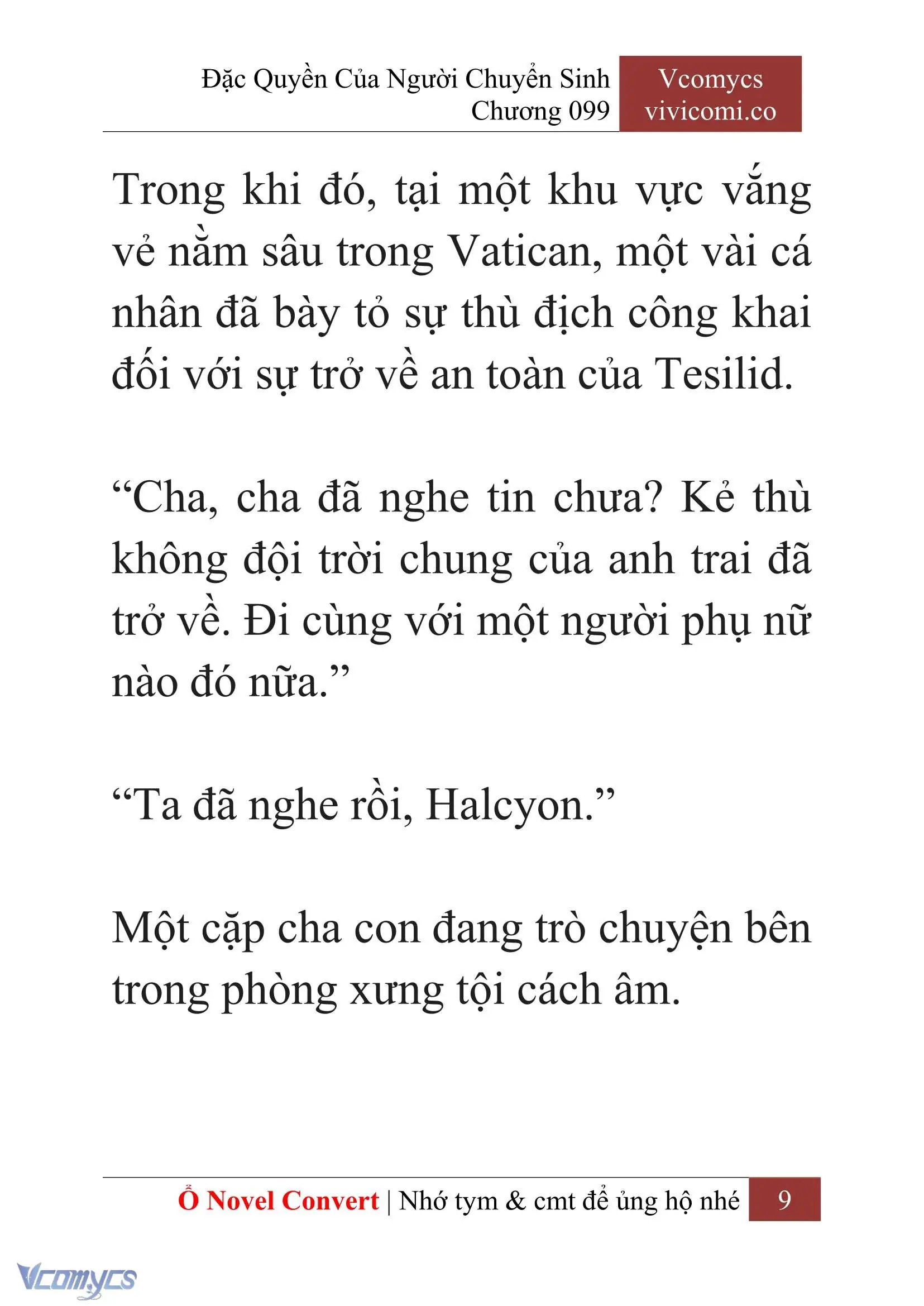 [Novel] Đặc Quyền Của Người Chuyển Sinh Chapter 99 - Trang 12