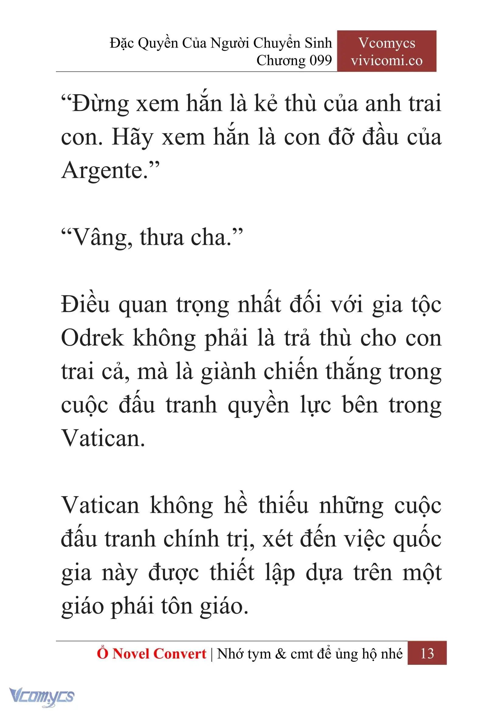 [Novel] Đặc Quyền Của Người Chuyển Sinh Chapter 99 - Trang 16