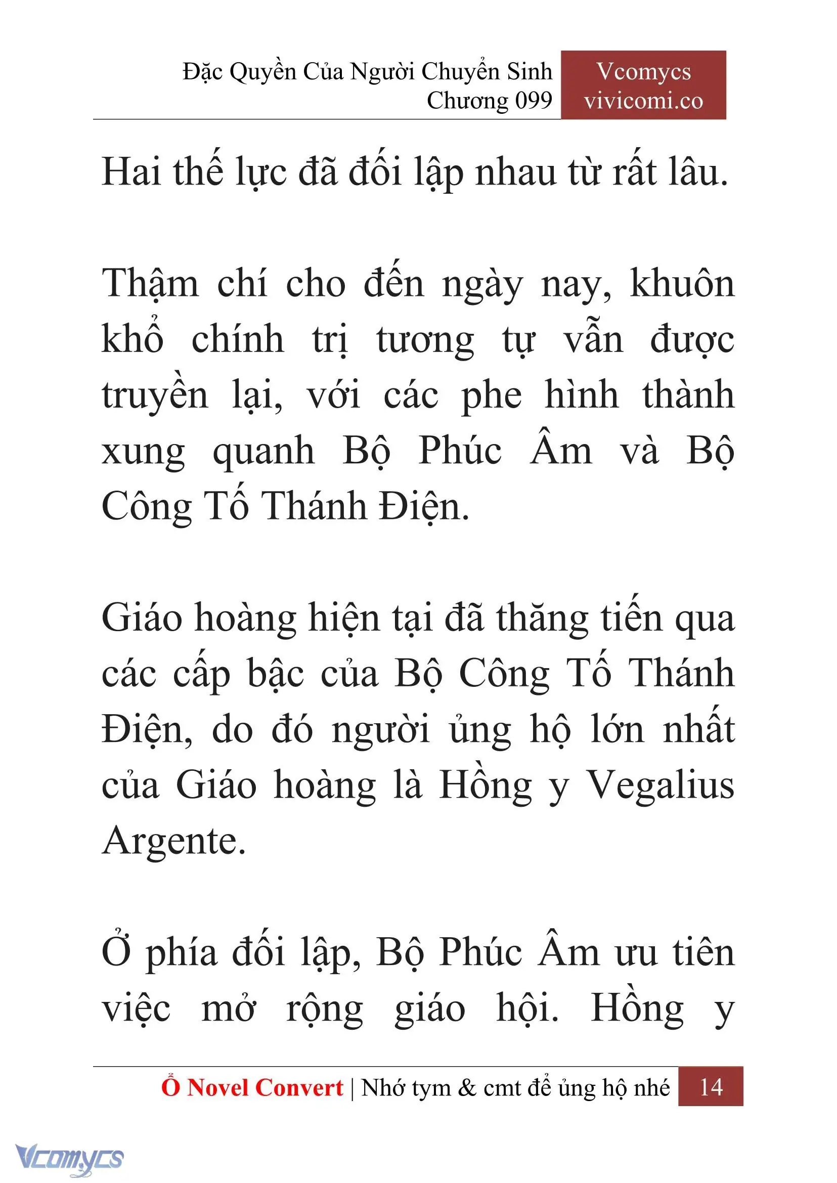 [Novel] Đặc Quyền Của Người Chuyển Sinh Chapter 99 - Trang 17