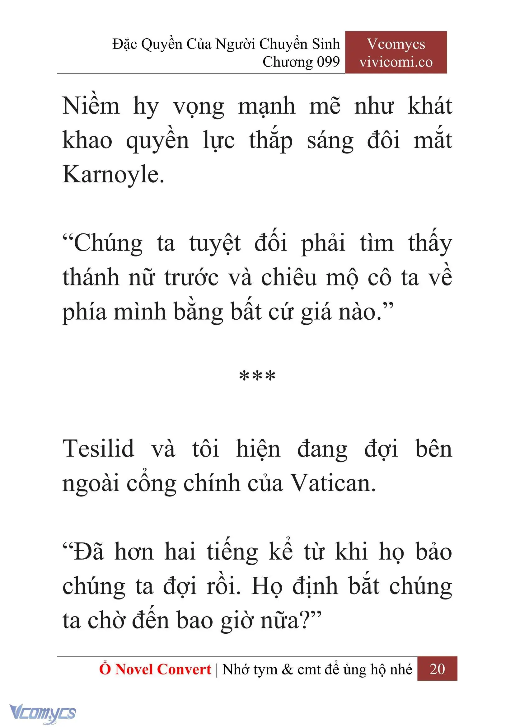 [Novel] Đặc Quyền Của Người Chuyển Sinh Chapter 99 - Trang 23