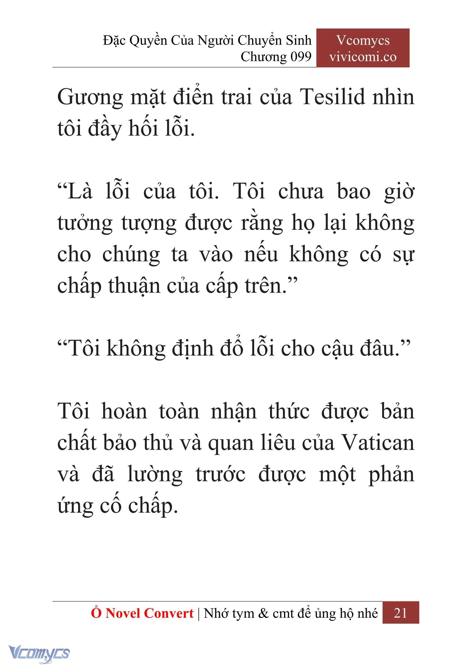 [Novel] Đặc Quyền Của Người Chuyển Sinh Chapter 99 - Trang 24