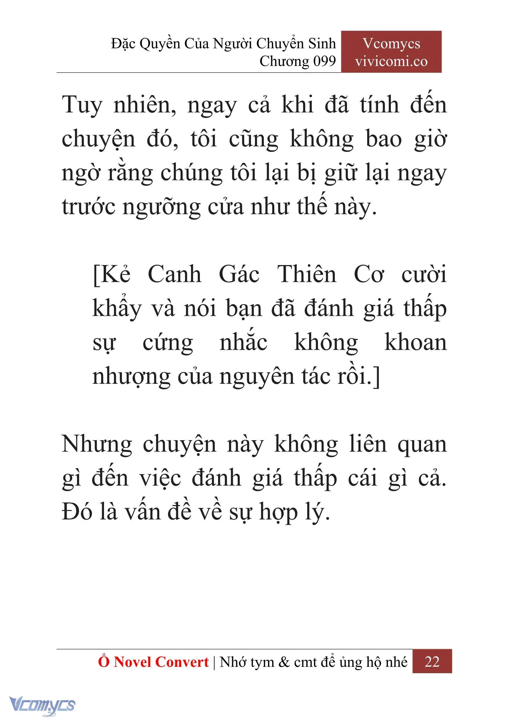[Novel] Đặc Quyền Của Người Chuyển Sinh Chapter 99 - Trang 25