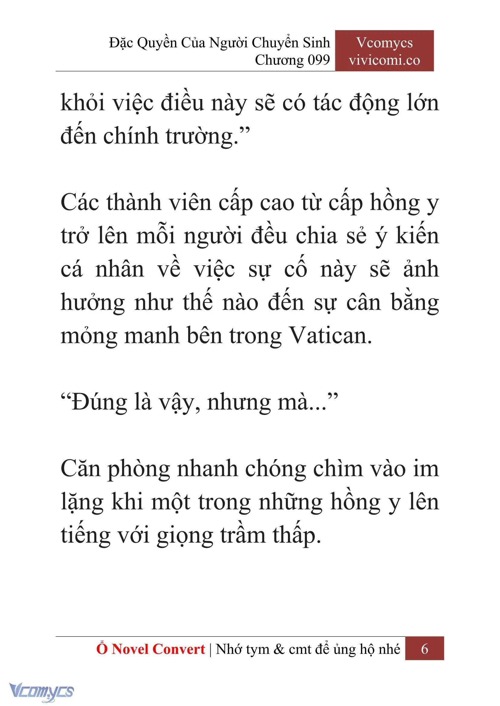 [Novel] Đặc Quyền Của Người Chuyển Sinh Chapter 99 - Trang 9