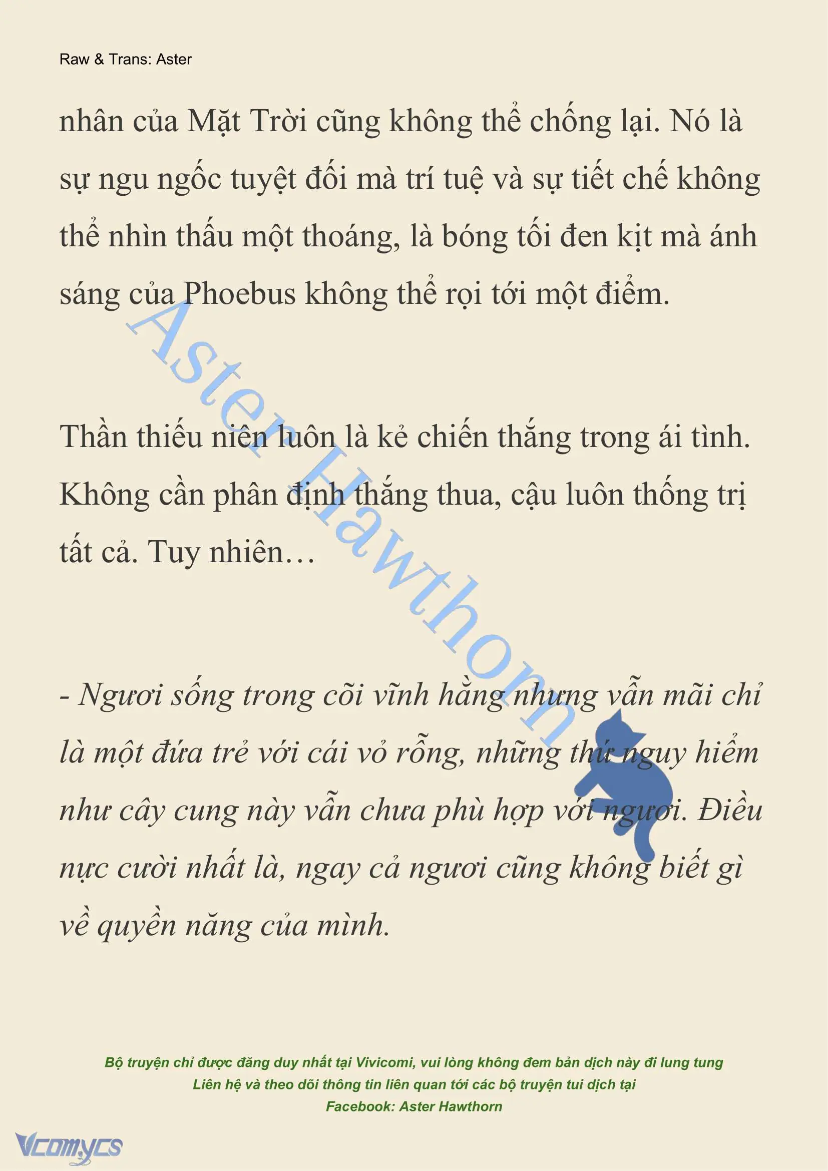 [NOVEL] Dành Cho Các Nữ Thần: Dành cho Psyche Chapter 1 - Trang 14