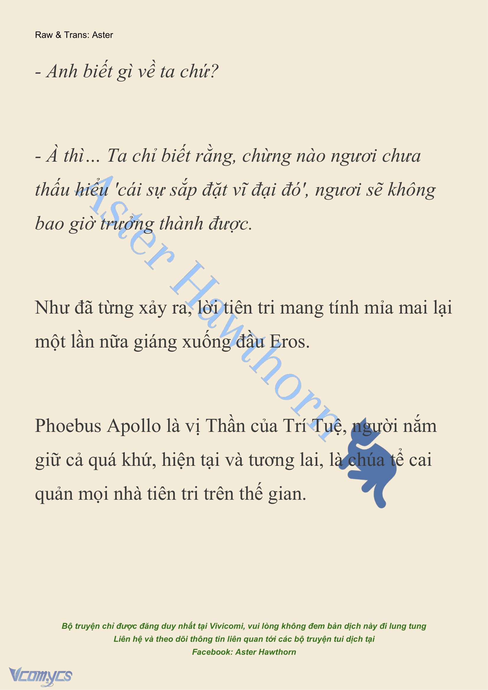 [NOVEL] Dành Cho Các Nữ Thần: Dành cho Psyche Chapter 1 - Trang 15