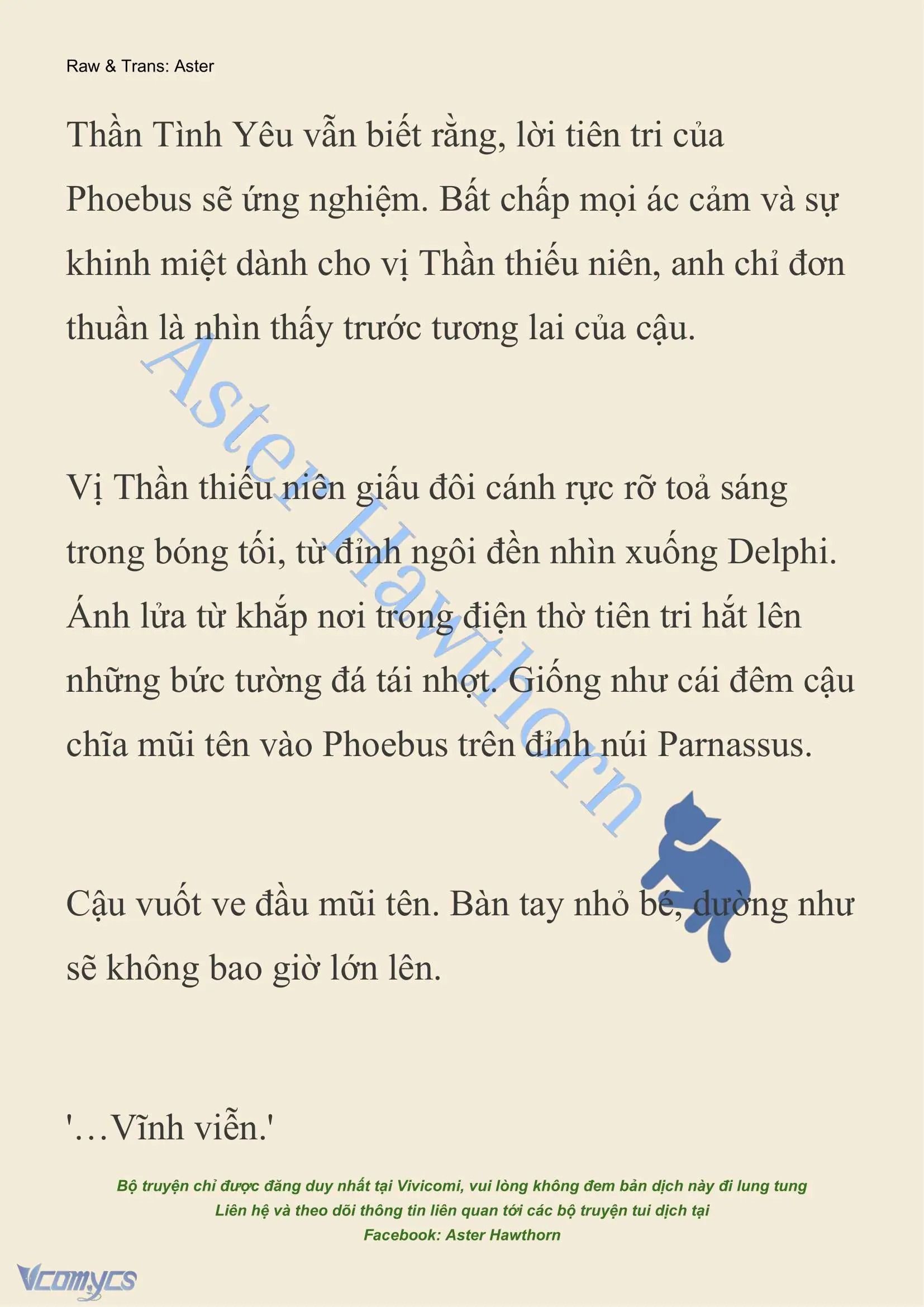 [NOVEL] Dành Cho Các Nữ Thần: Dành cho Psyche Chapter 1 - Trang 16