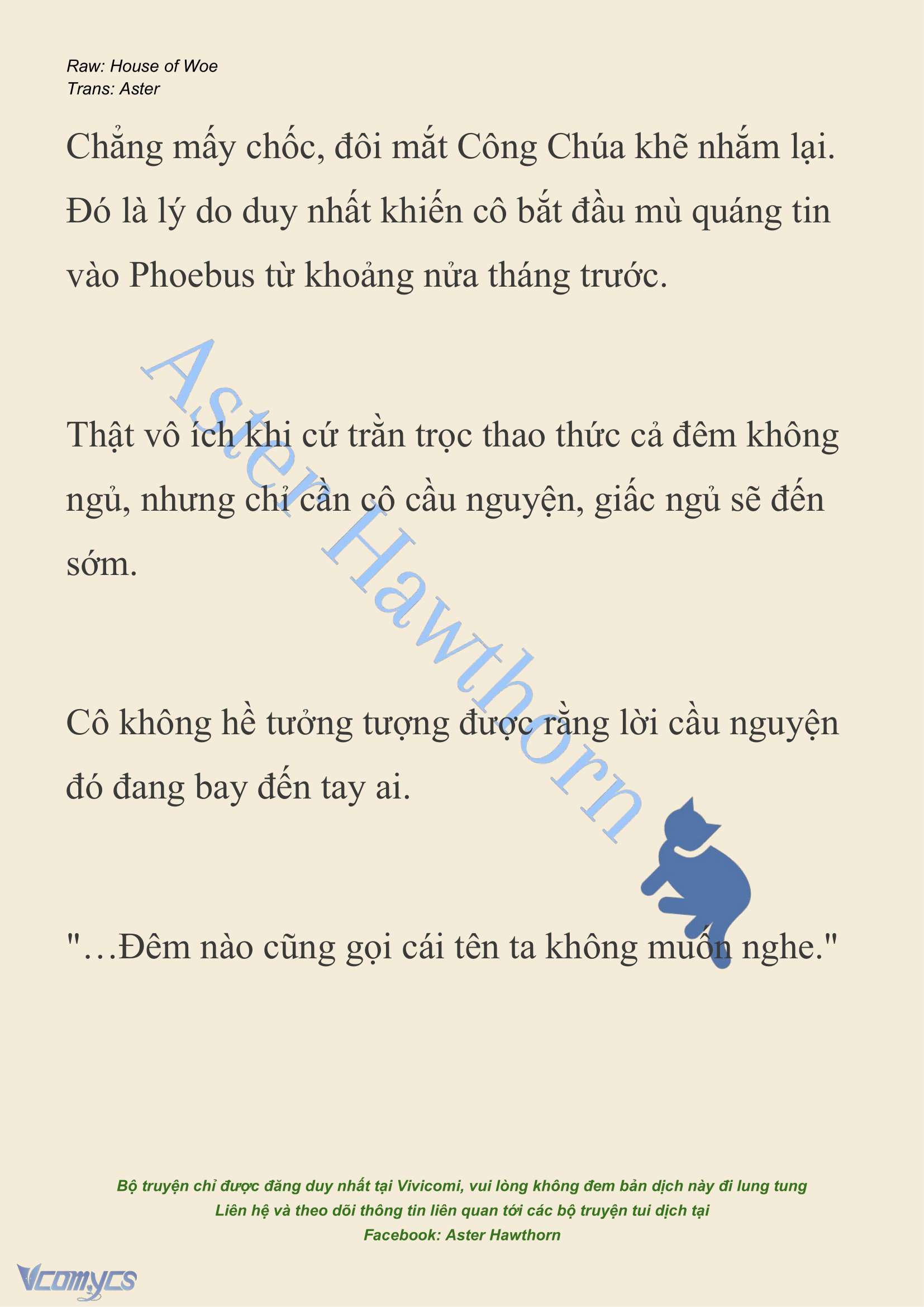 [NOVEL] Dành Cho Các Nữ Thần: Dành cho Psyche Chapter 10 - Trang 3