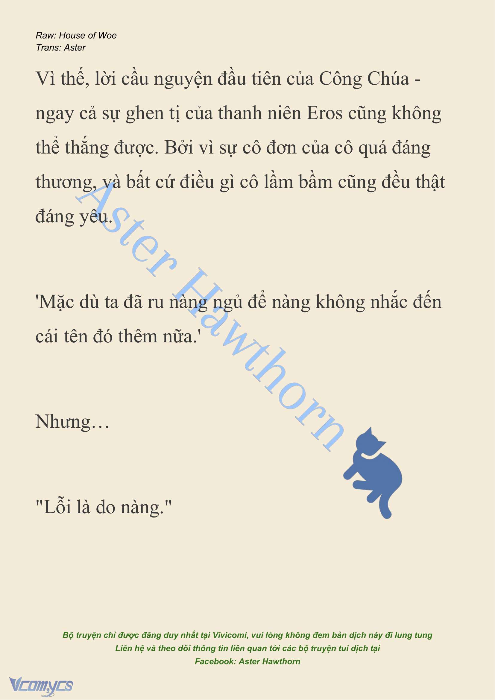 [NOVEL] Dành Cho Các Nữ Thần: Dành cho Psyche Chapter 10 - Trang 6
