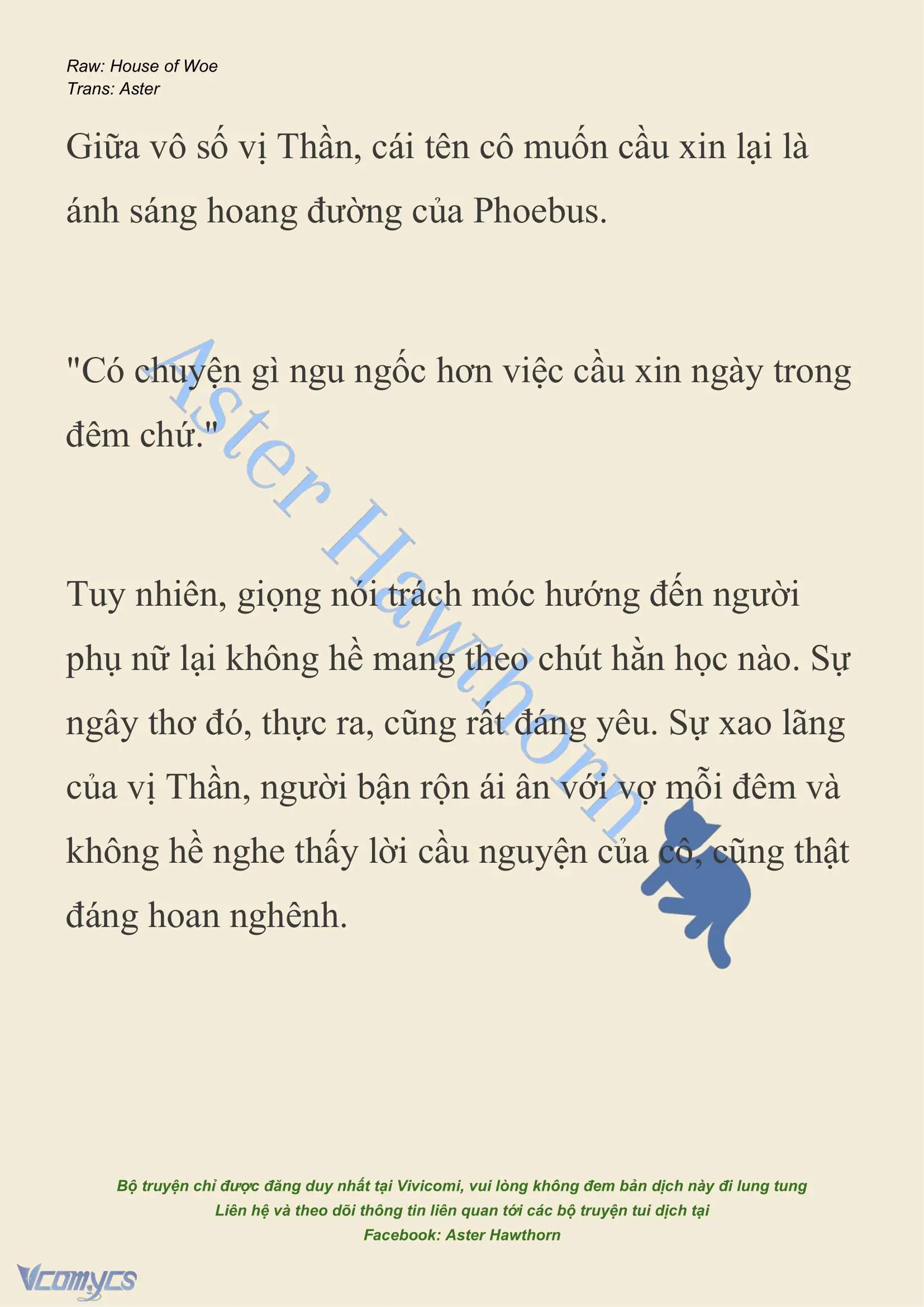 [NOVEL] Dành Cho Các Nữ Thần: Dành cho Psyche Chapter 10 - Trang 7