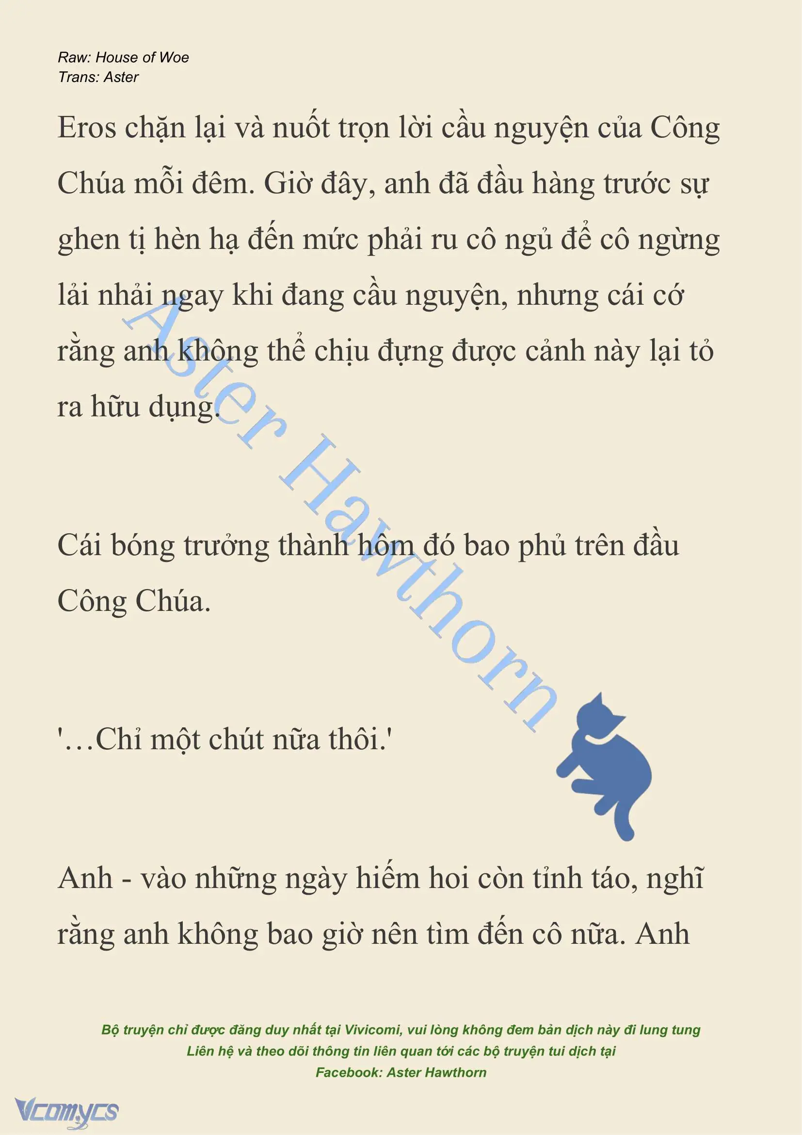 [NOVEL] Dành Cho Các Nữ Thần: Dành cho Psyche Chapter 10 - Trang 8
