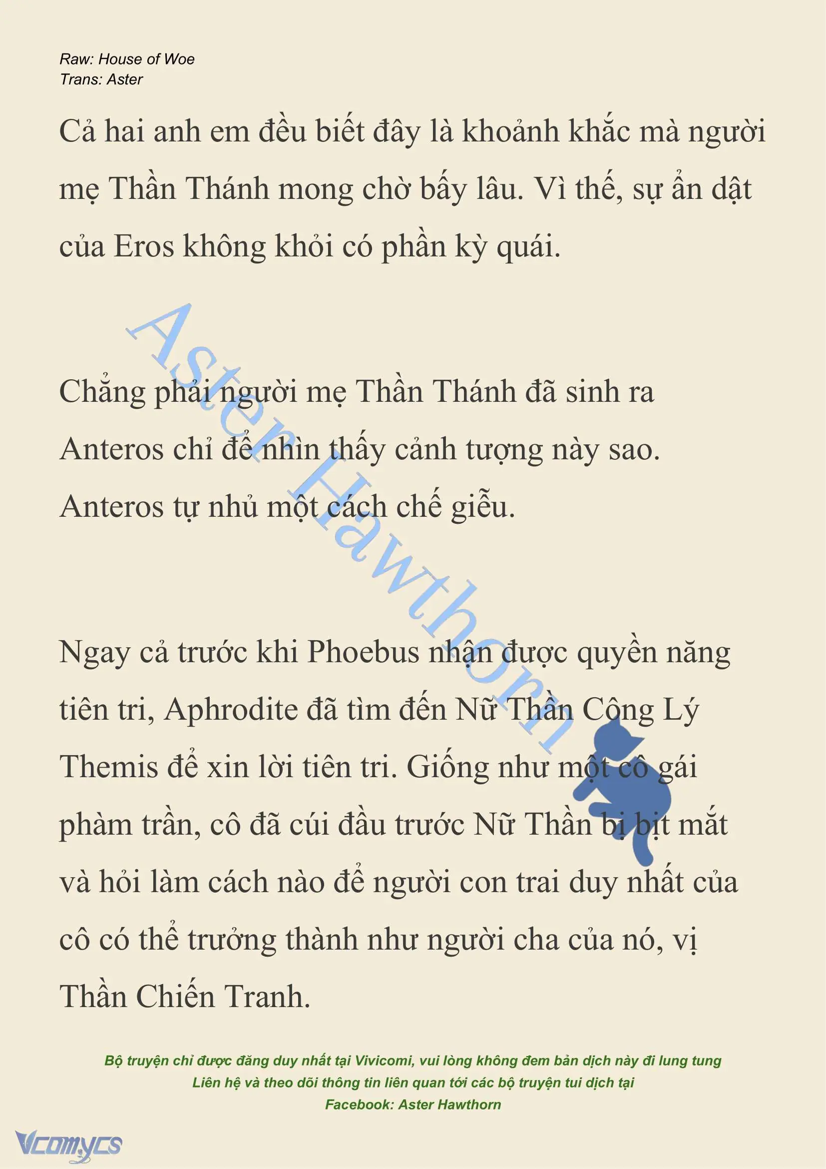 [NOVEL] Dành Cho Các Nữ Thần: Dành cho Psyche Chapter 11 - Trang 11