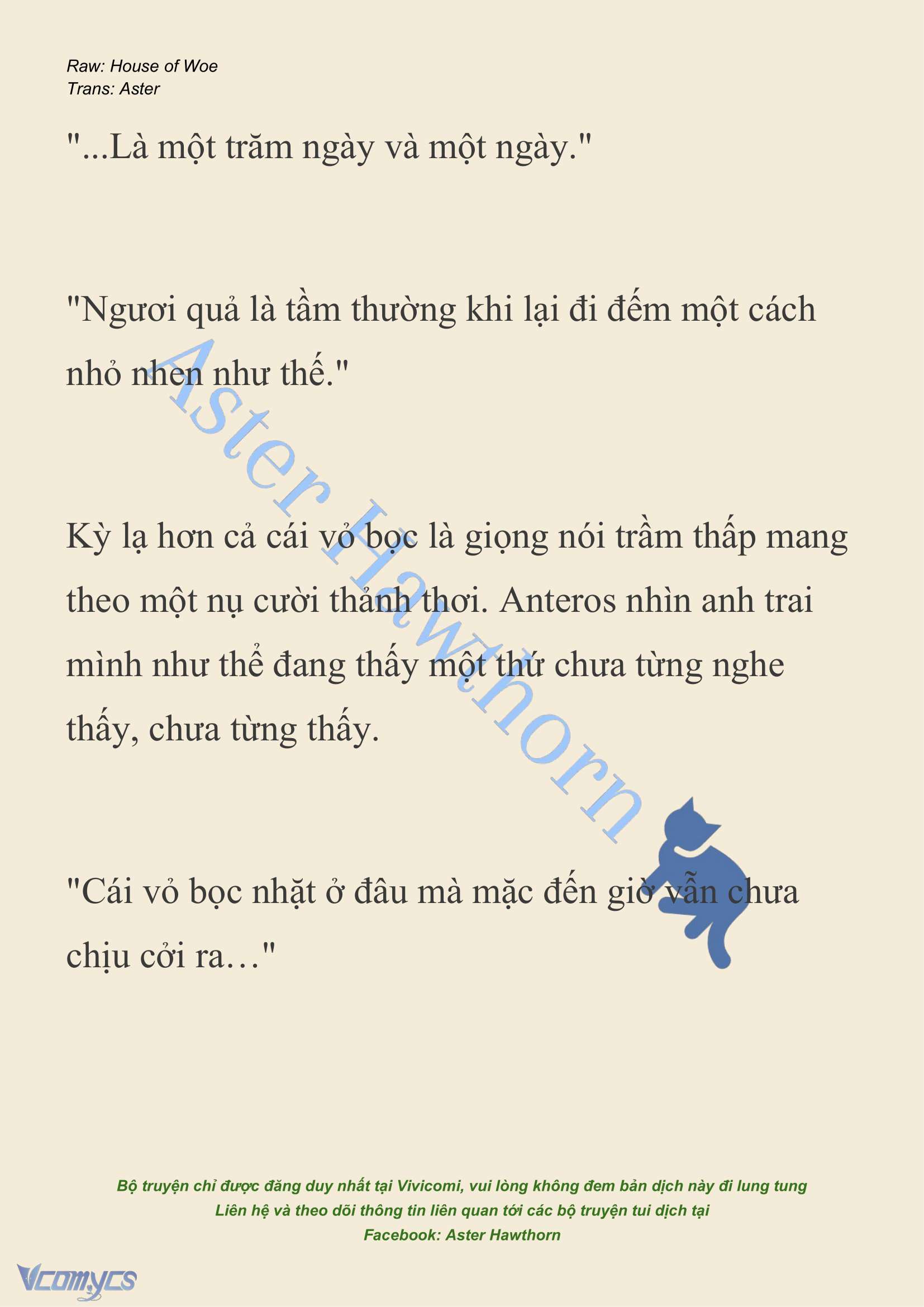 [NOVEL] Dành Cho Các Nữ Thần: Dành cho Psyche Chapter 11 - Trang 3