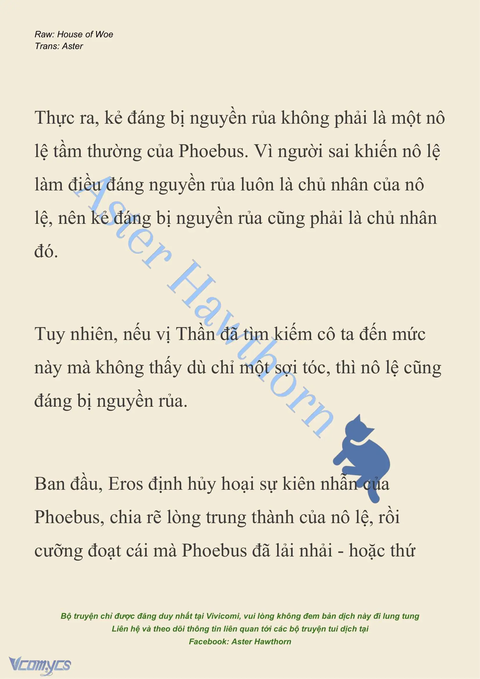 [NOVEL] Dành Cho Các Nữ Thần: Dành cho Psyche Chapter 13 - Trang 15
