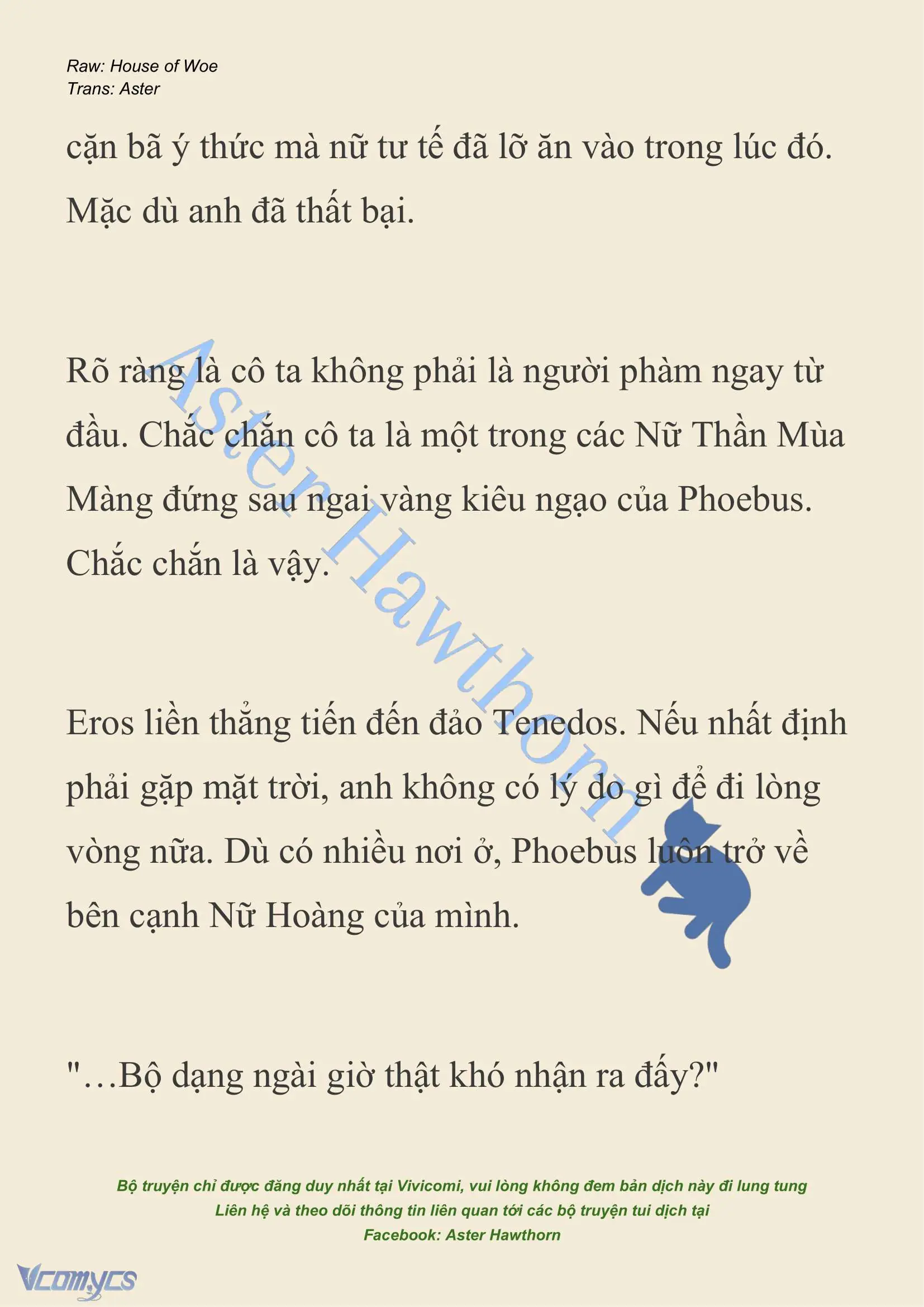 [NOVEL] Dành Cho Các Nữ Thần: Dành cho Psyche Chapter 13 - Trang 16
