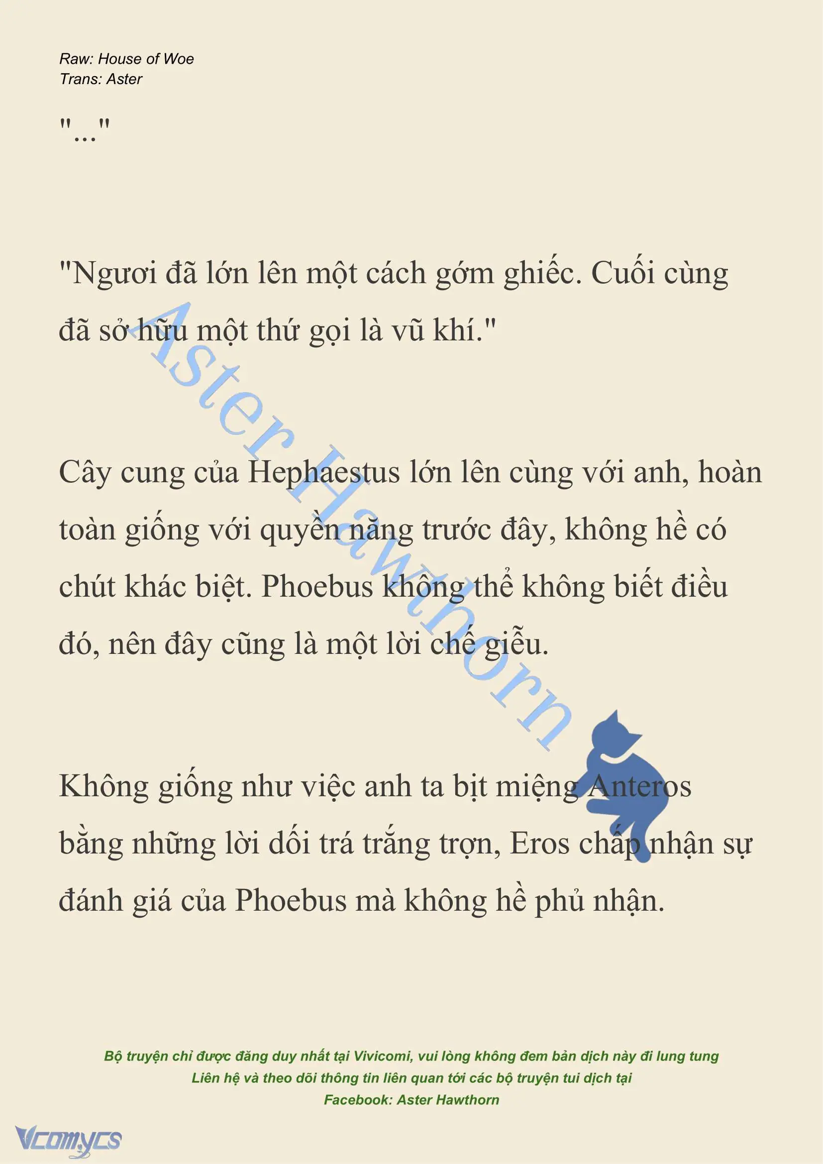[NOVEL] Dành Cho Các Nữ Thần: Dành cho Psyche Chapter 13 - Trang 21