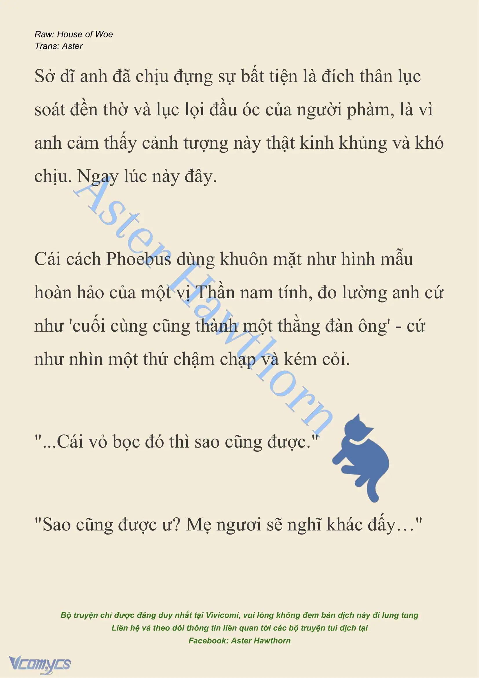 [NOVEL] Dành Cho Các Nữ Thần: Dành cho Psyche Chapter 13 - Trang 22