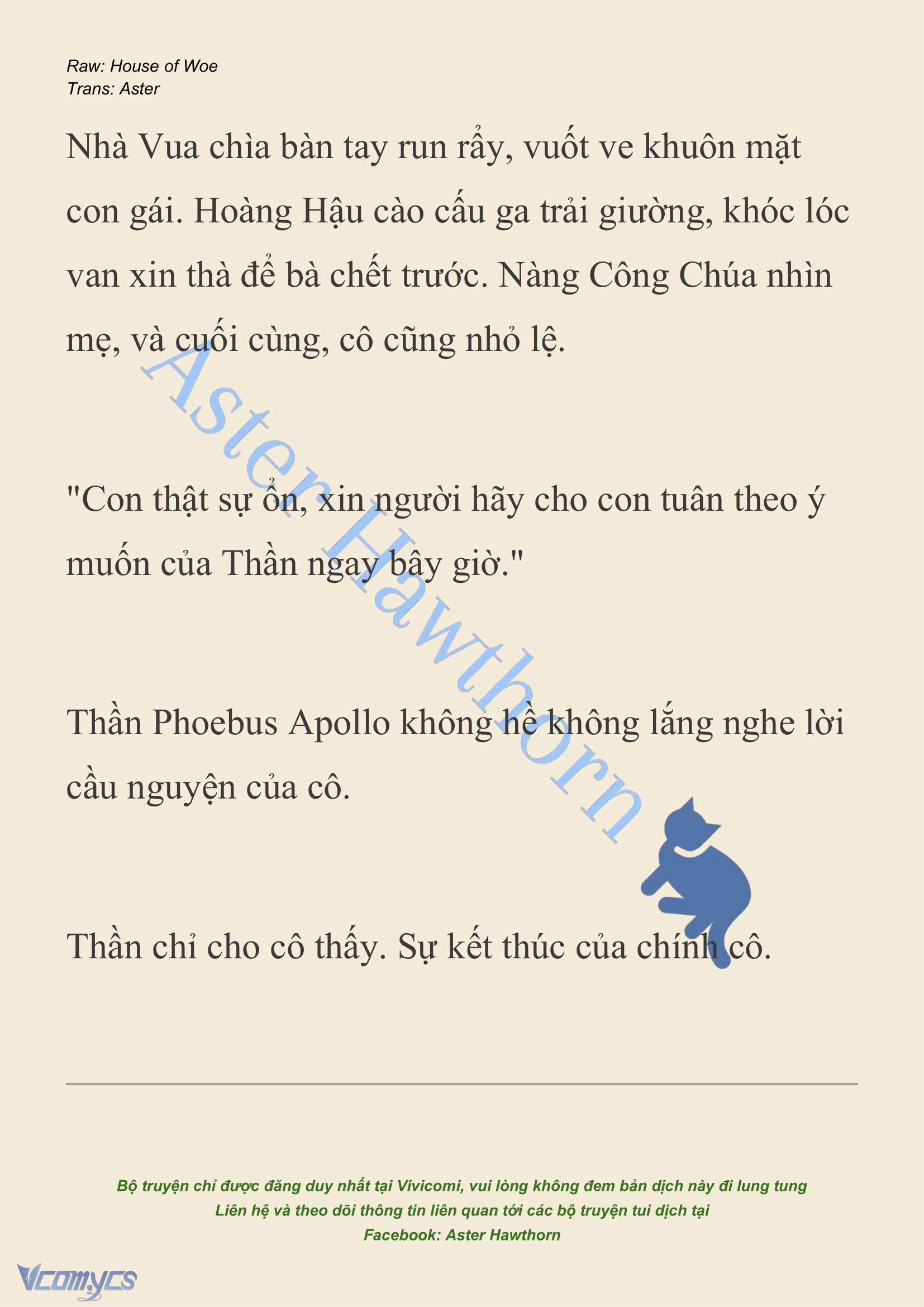 [NOVEL] Dành Cho Các Nữ Thần: Dành cho Psyche Chapter 13 - Trang 8