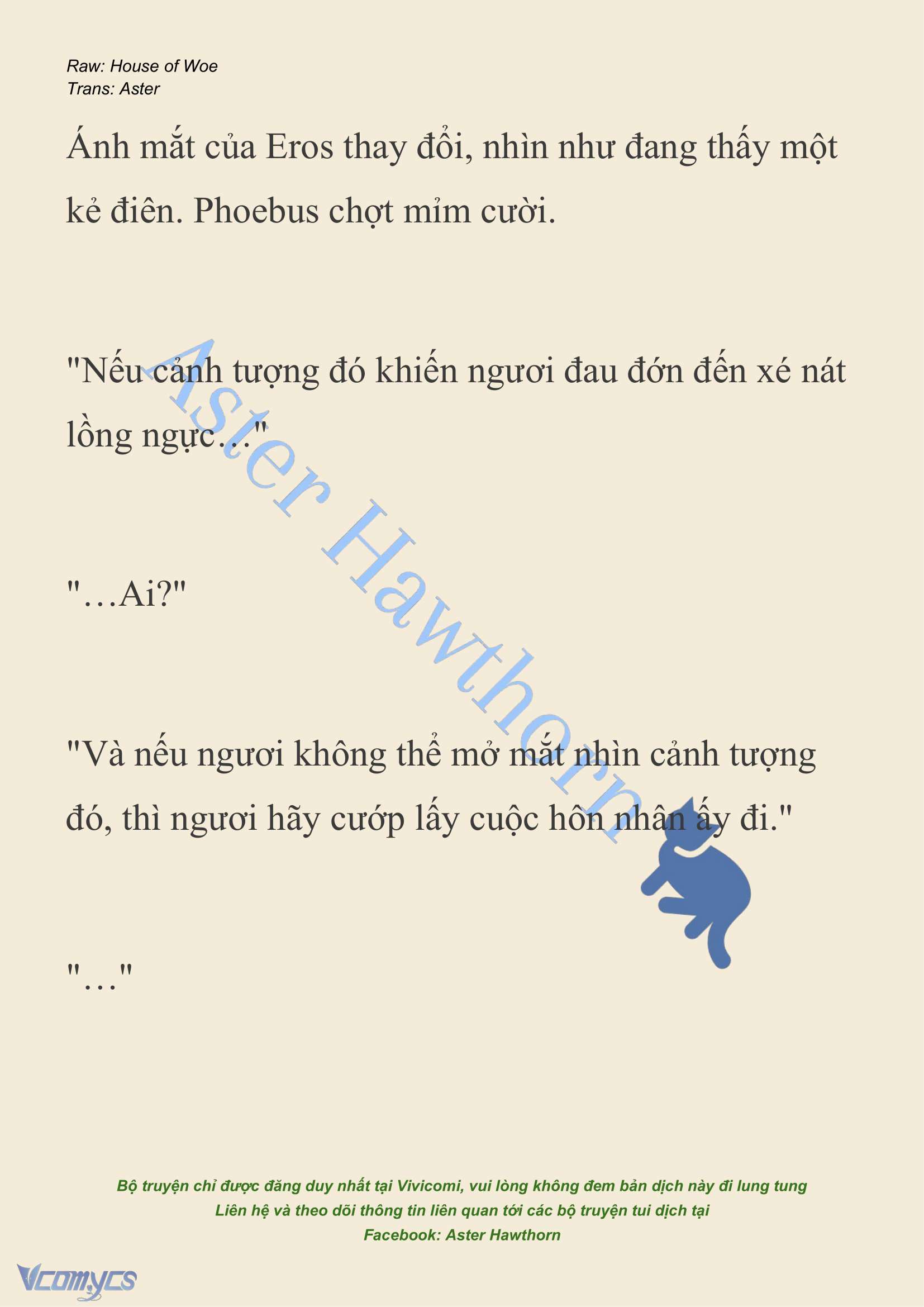 [NOVEL] Dành Cho Các Nữ Thần: Dành cho Psyche Chapter 14 - Trang 11